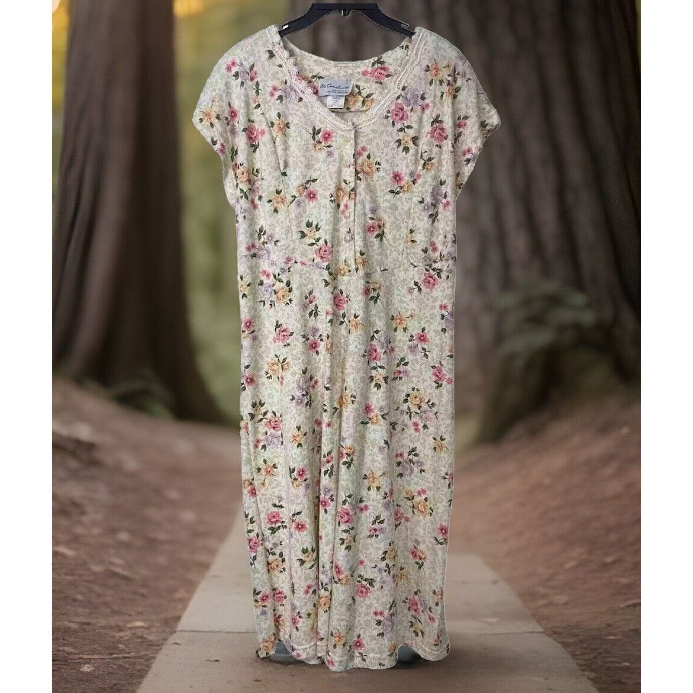 Other Ms Conduct Carriage Court Dress Womens 16P Floral Vintage Size XXL / US 16-18 / IT 52-54 - 18 Thumbnail