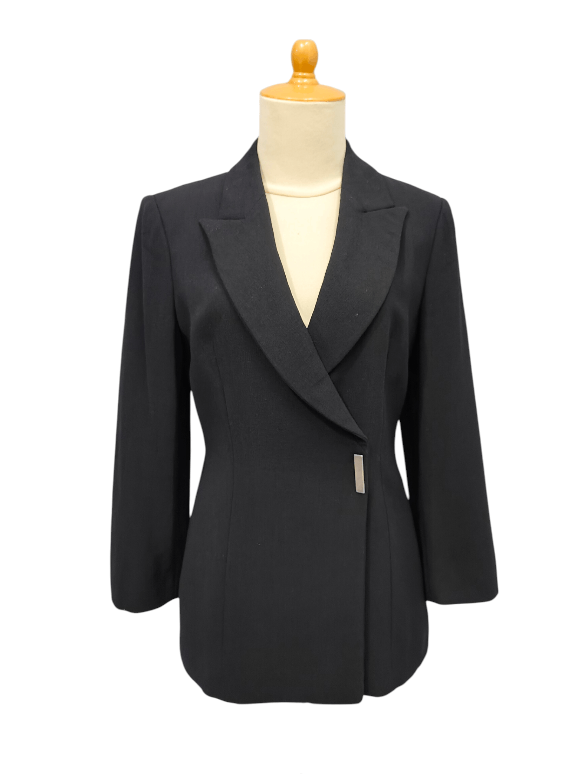 Gianfranco Ferre 90s Gianfranco Ferre Studio- Sculpted Tailoring Wool Blazer Size M / US 6-8 / IT 42-44 - 1 Thumbnail