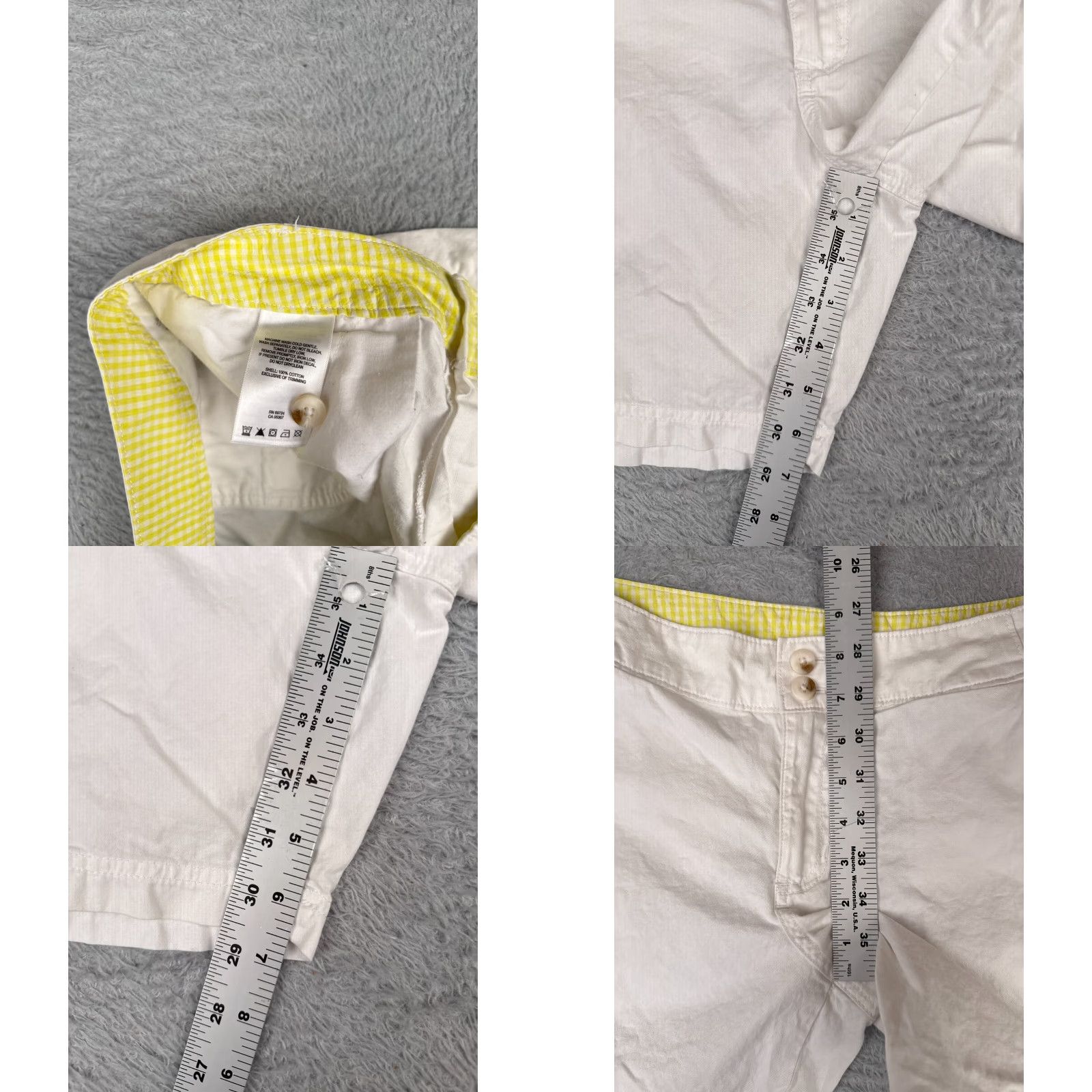 Vintage VINTAGE Columbia Chino Shorts Women 10 White Omni-Shade UV PFG Fishing 32x7 Regular Fit Size 32" / US 10 / IT 46 - 8 Thumbnail