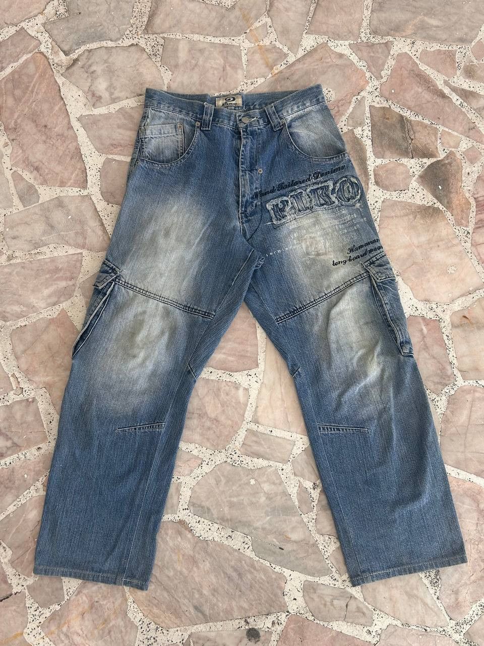 Other Piko Cargo Denim Vintage with trademark printed Size US 29 - 4 Thumbnail