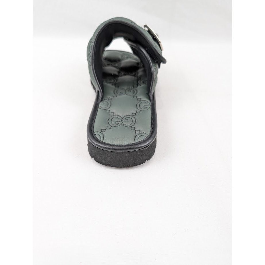 Gucci o1rshd1 Nylon Twenty Slippers in Urban Chic/Black Size US 8.5 / EU 41-42 - 10 Thumbnail