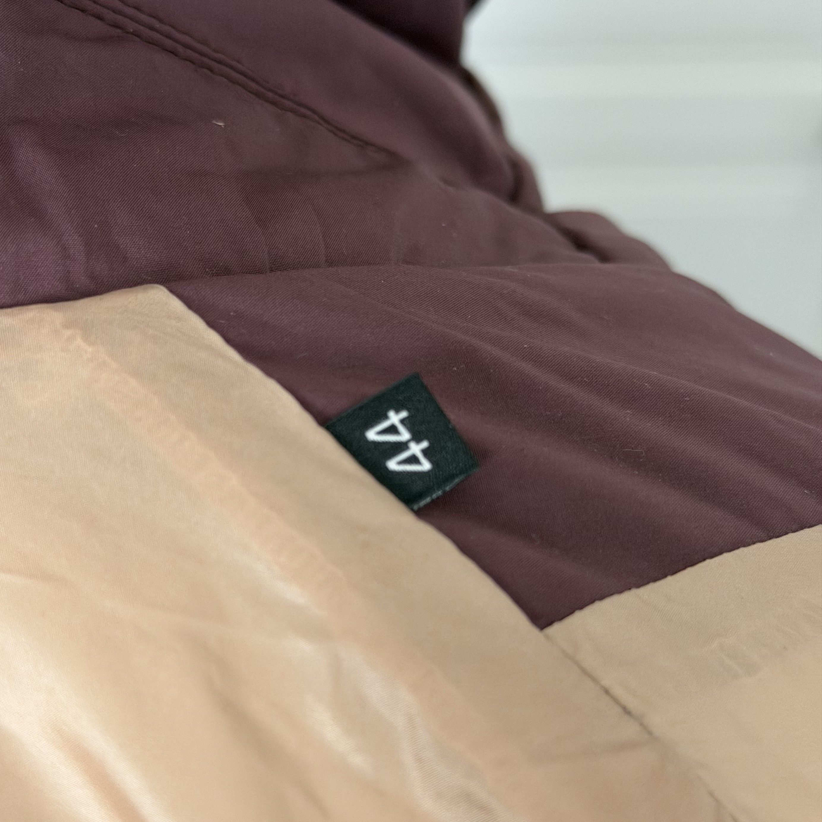 Other DUNO Long Down Coat Puffer Jacket Size 44 M Burgundy Luxury Size M / US 6-8 / IT 42-44 - 17 Thumbnail