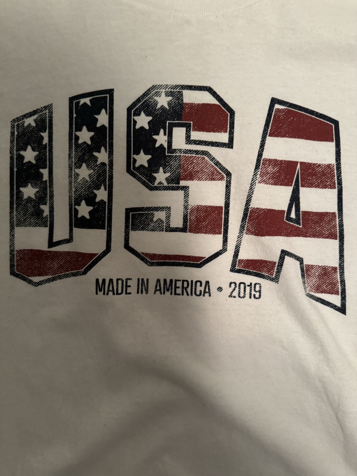 Vintage Boxy Vintage 2000s USA Tshirt Size US XL / EU 56 / 4 - 2 Thumbnail