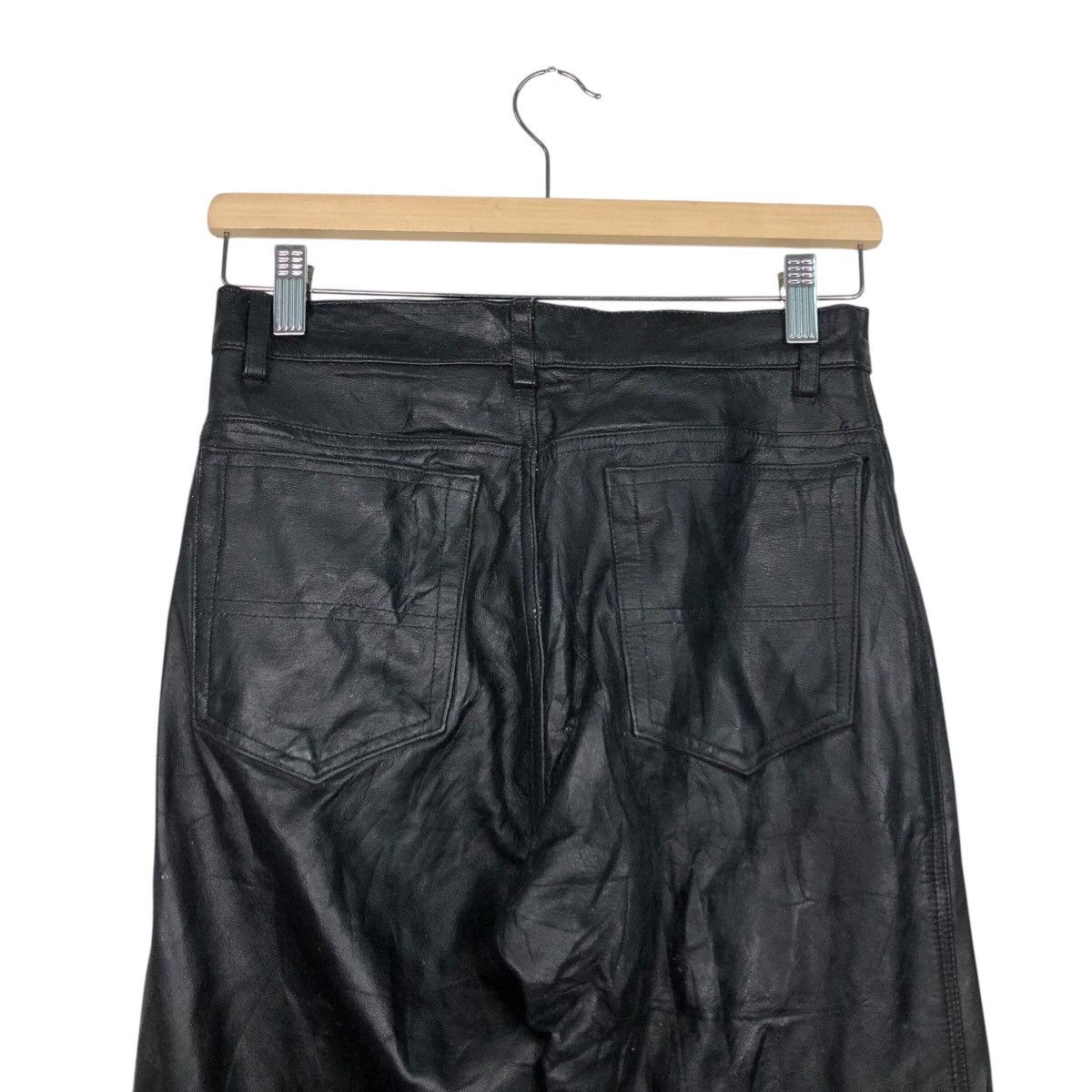 Hysteric Glamour 📌Vintage Racing Leather Pants Non Grade Cosmic Power Size US 26 / EU 42 - 10 Thumbnail