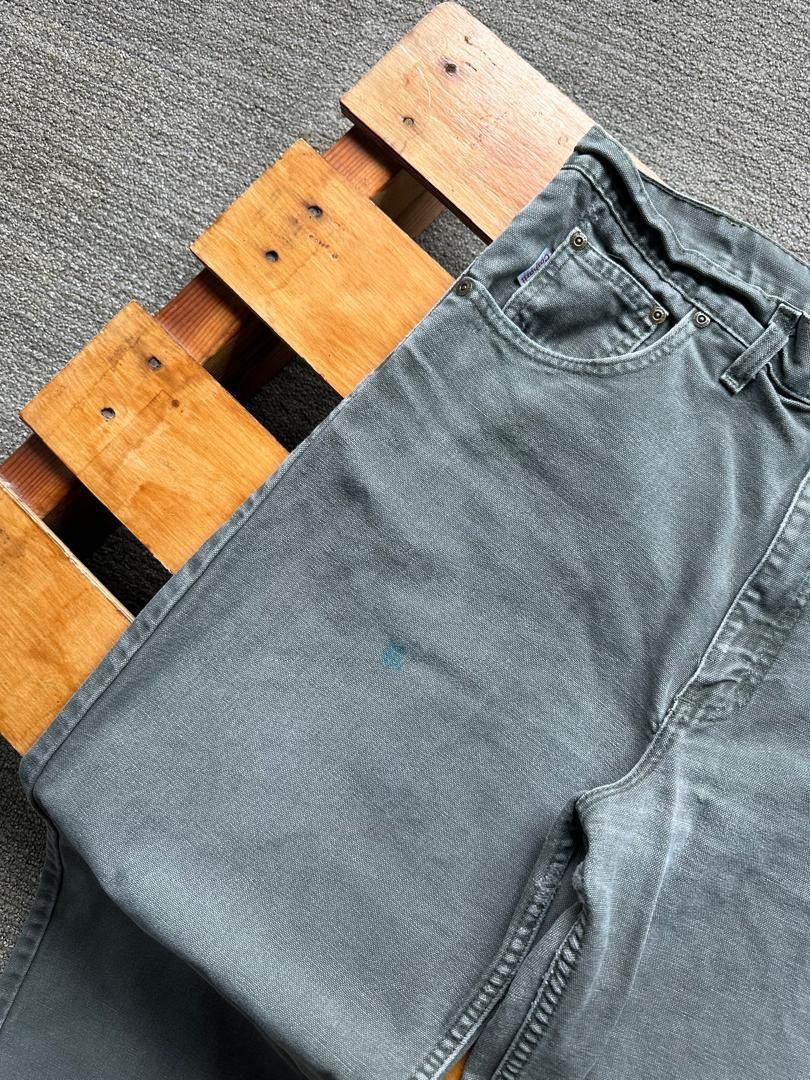 Carhartt CARHARTT OLIVE GREEN JEANS Size US 34 / EU 50 - 4 Thumbnail