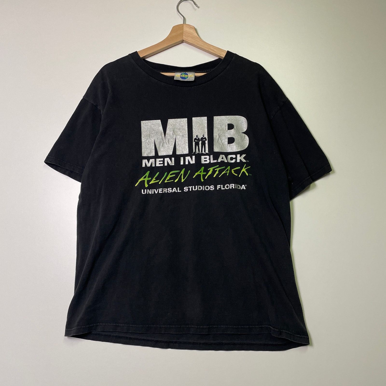 00s 映画 MEN IN BLACK Tシャツ RAP TEES Rap Tees × Vintage 90s Men In Black Movie Raptee 2XL 24