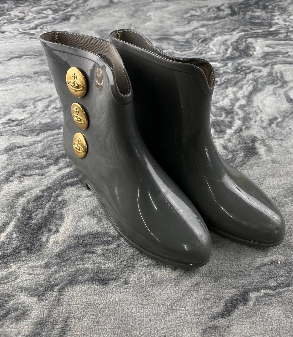 Vivienne Westwood Vivienne Westwood Anglomania Melissa Rain Rubber Boots Size US 5 / IT 35 - 2 Thumbnail