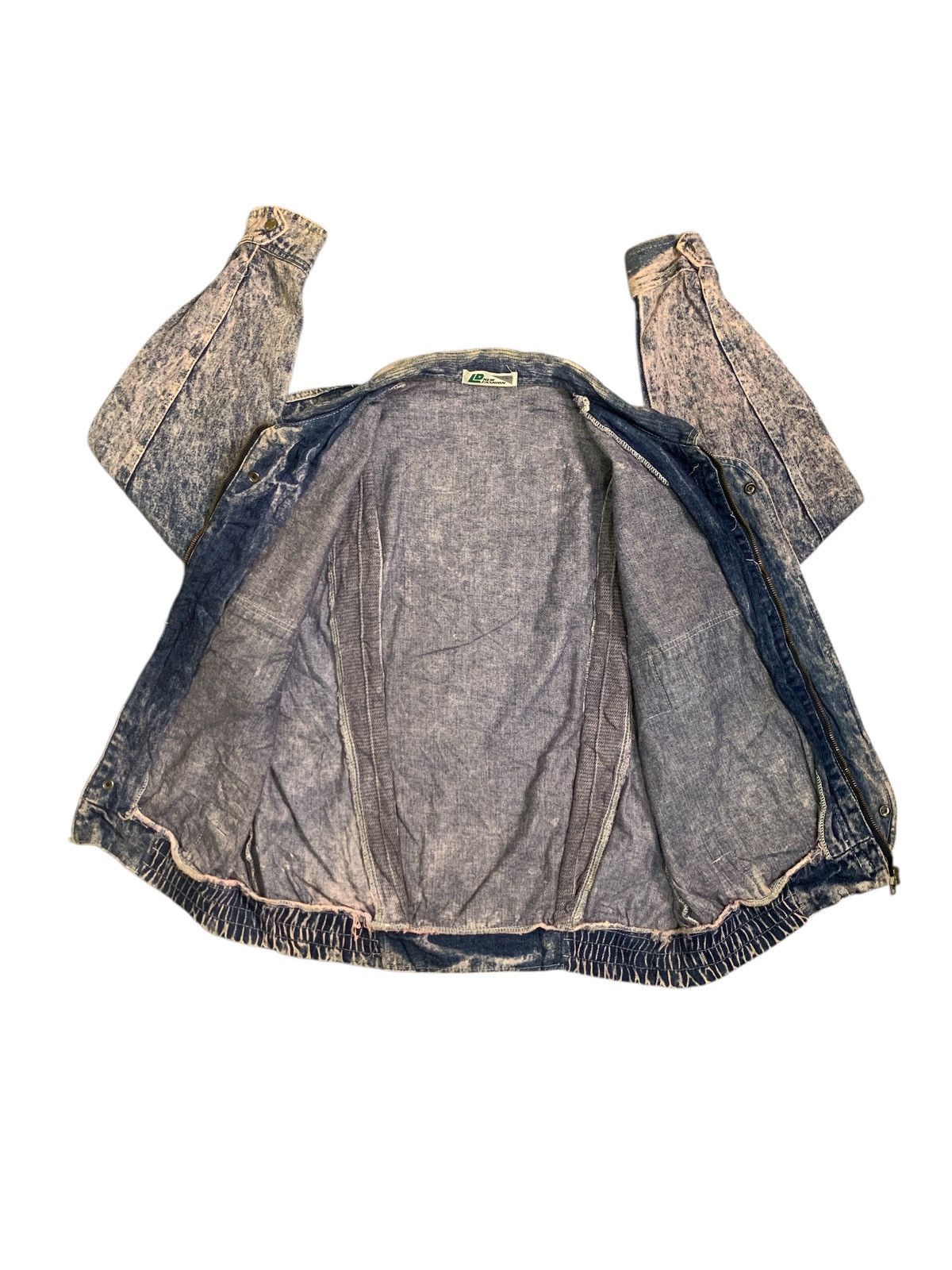 Japanese Brand Rare Design LD New Fashion Denim Jackets Size L / US 10 / IT 46 - 3 Thumbnail