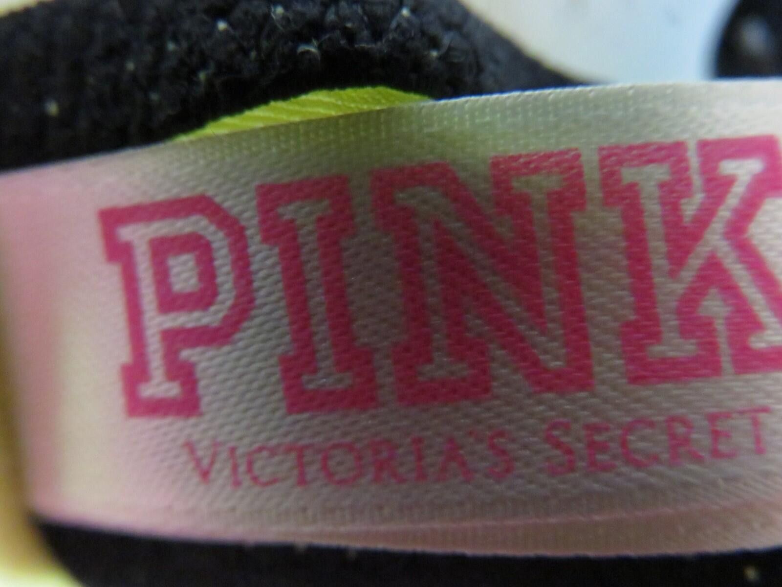 Other Victoria Secret Pink Underwire Padded Push-up Bra Yellow 34B Size ONE SIZE - 3 Thumbnail