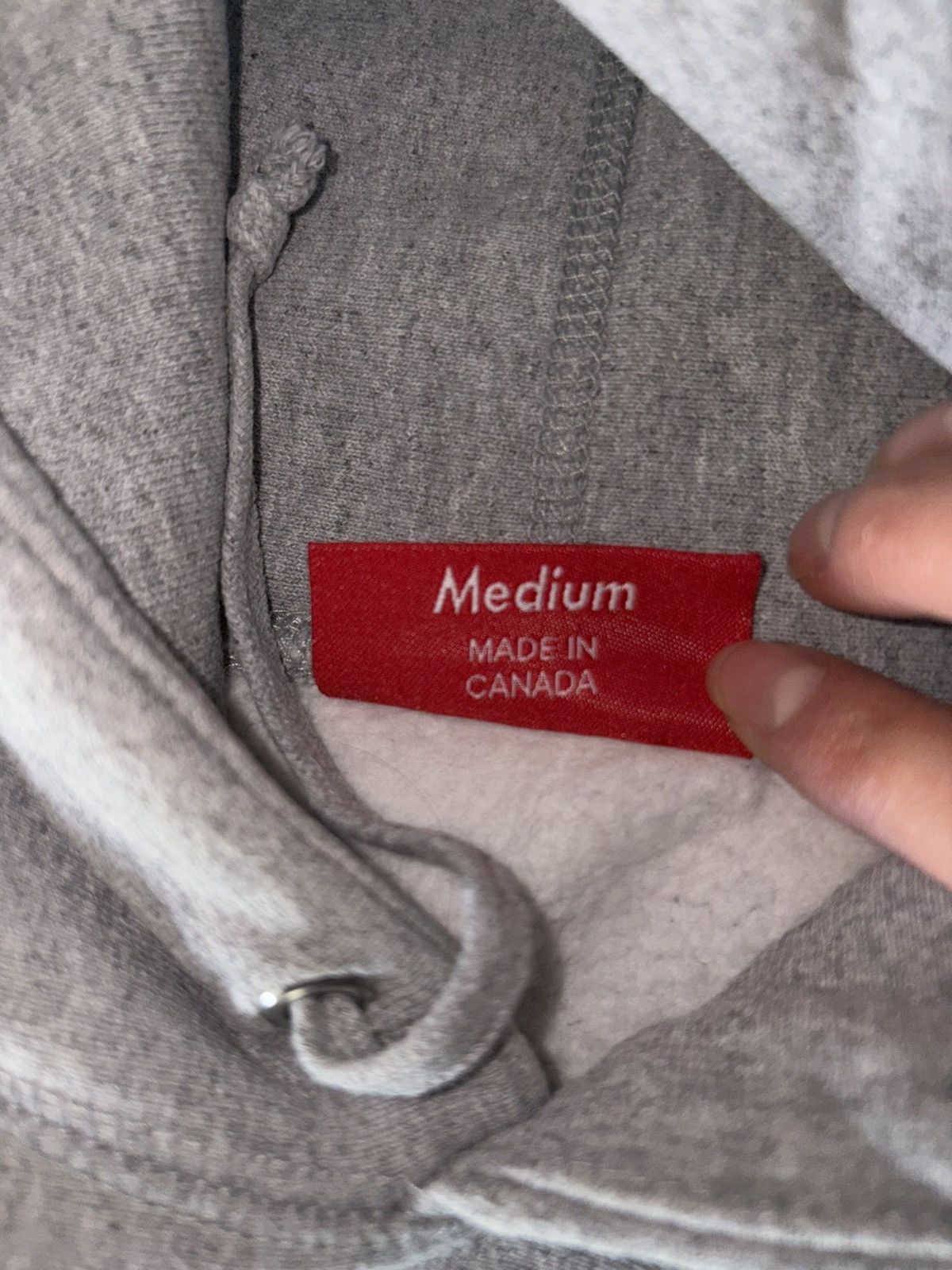 Supreme Supreme Micro Logo Hooded Sweatshirt Size US M / EU 48-50 / 2 - 4 Thumbnail