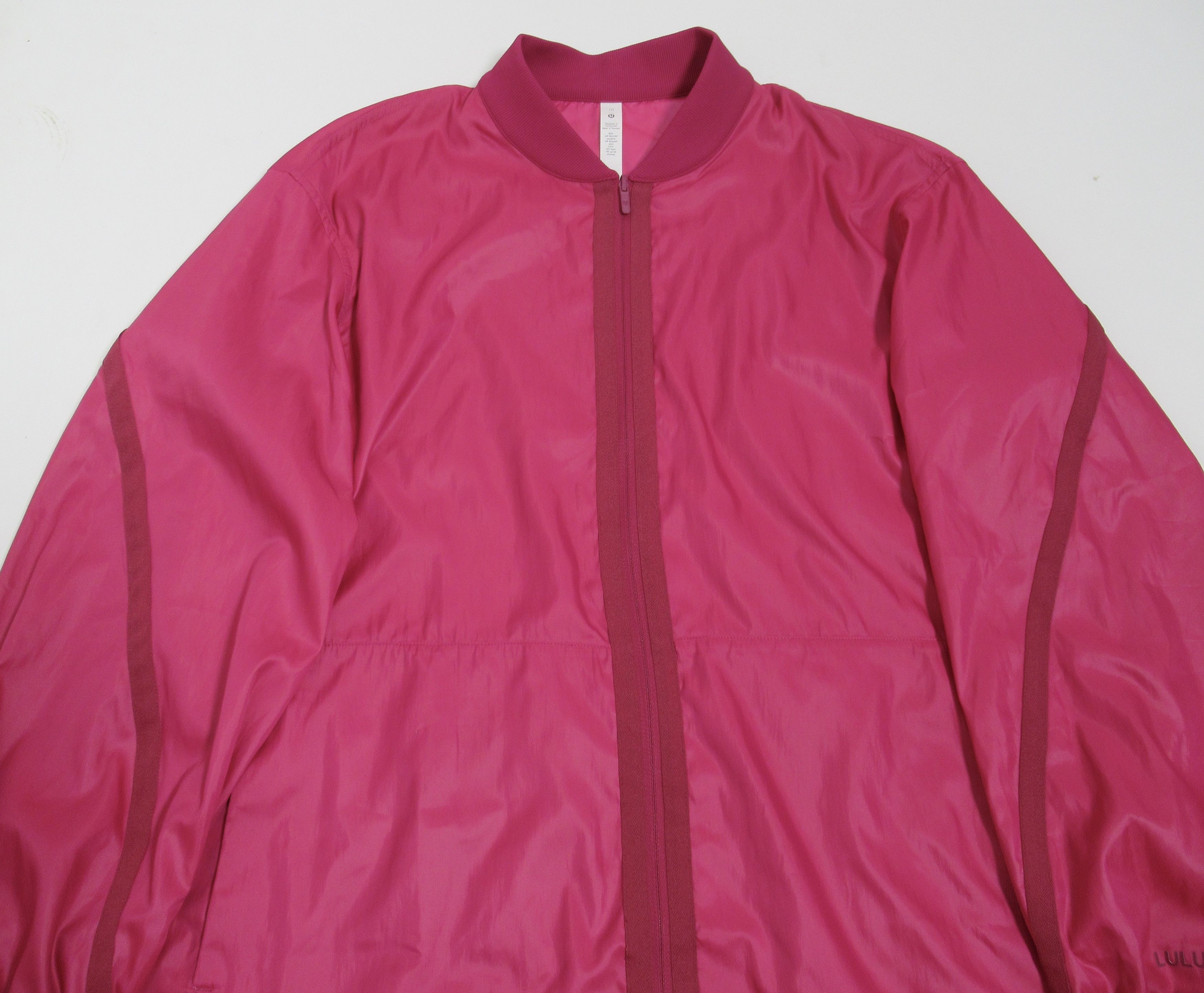 Lululemon Lululemon Reversible Drape-Sleeve Long Jacket Sonic Pink Size L / US 10 / IT 46 - 2 Thumbnail
