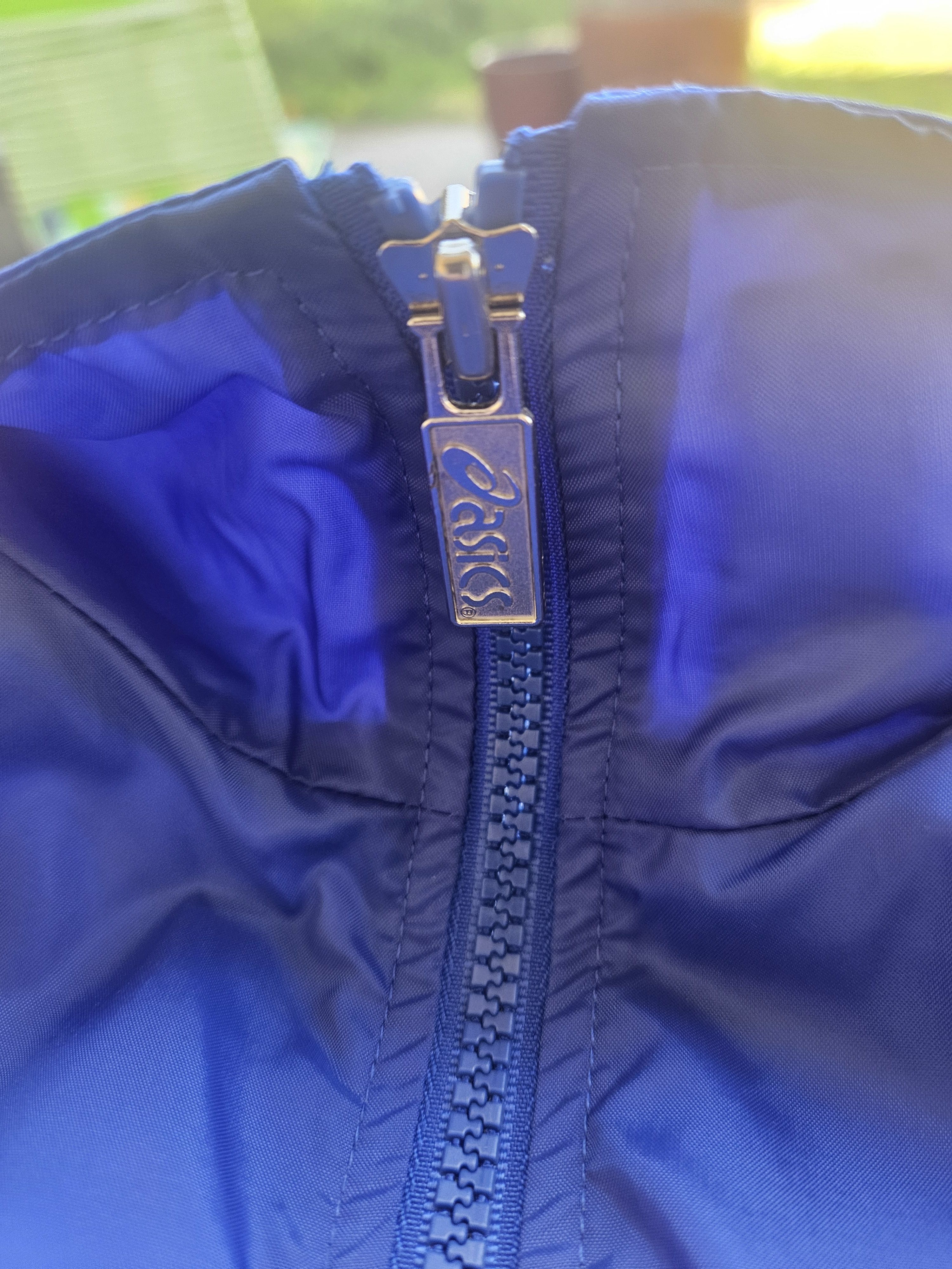 Asics Asics Full Zip-Up Vintage Windbreaker Size US XL / EU 56 / 4 - 4 Thumbnail