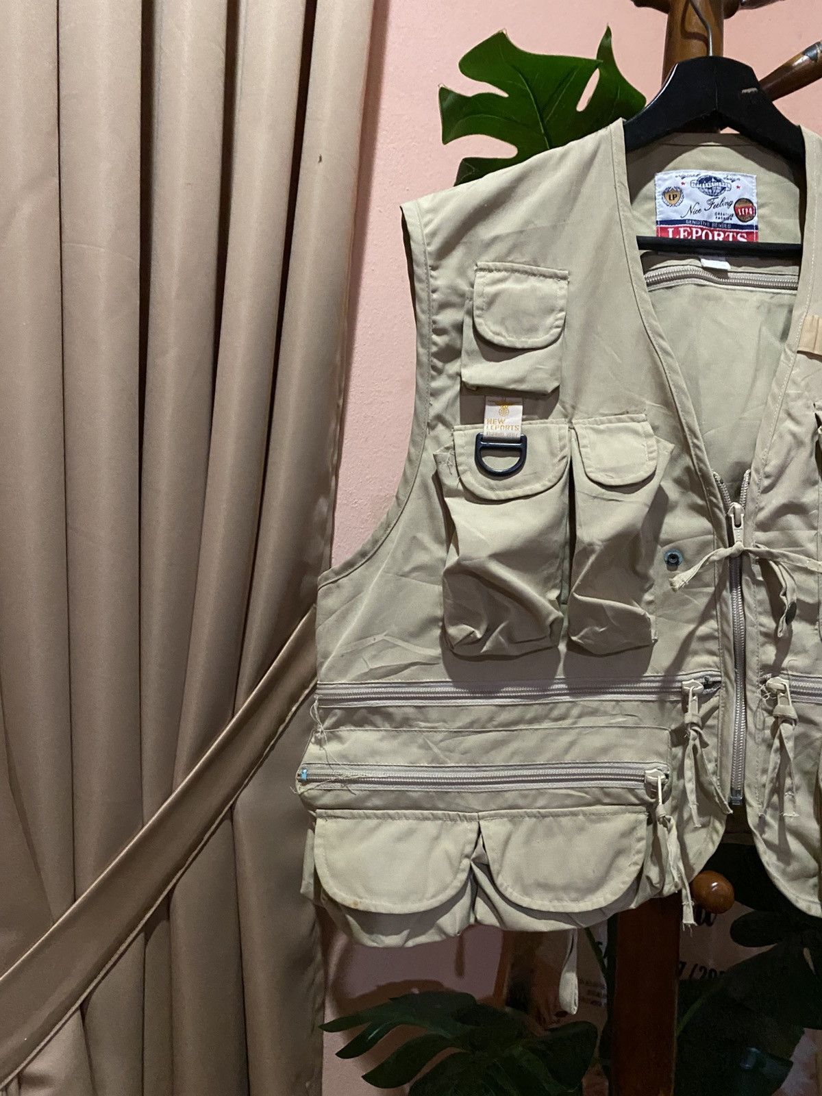 Vintage Vintage Leports Safari Fishing Utility Vest Multi-Pocket Size US L / EU 52-54 / 3 - 8 Thumbnail