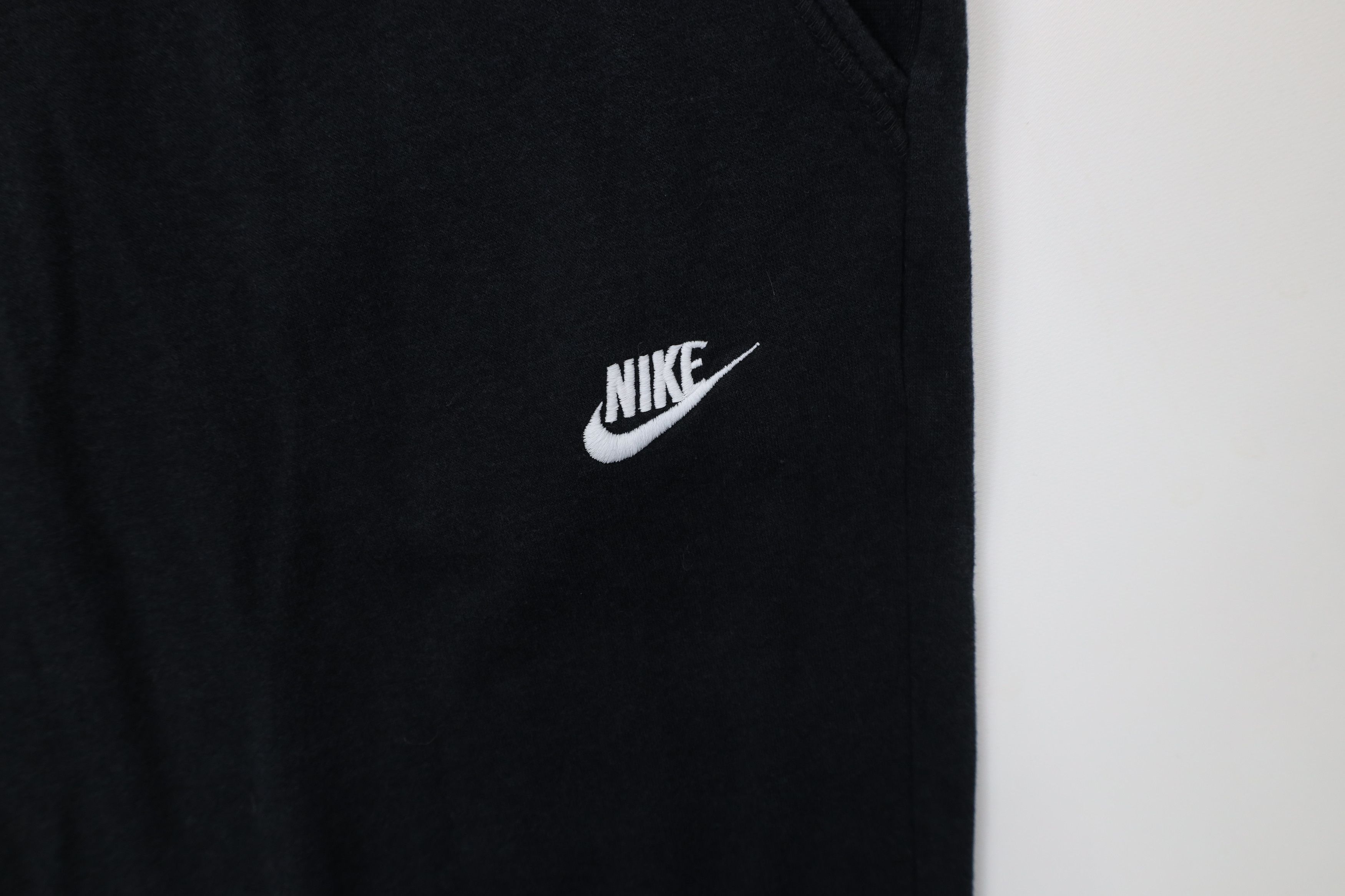 Nike × Vintage Vintage Y2K Nike Scott Mini Swoosh Wide Leg Sweatpants Black Size 42" / US 20 - 5 Thumbnail