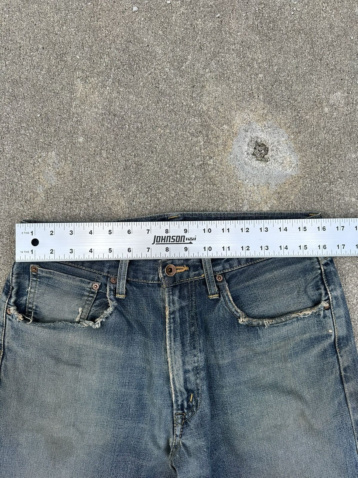 Edwin Edwin distressed faded jeans Size US 32 / EU 48 - 10 Thumbnail