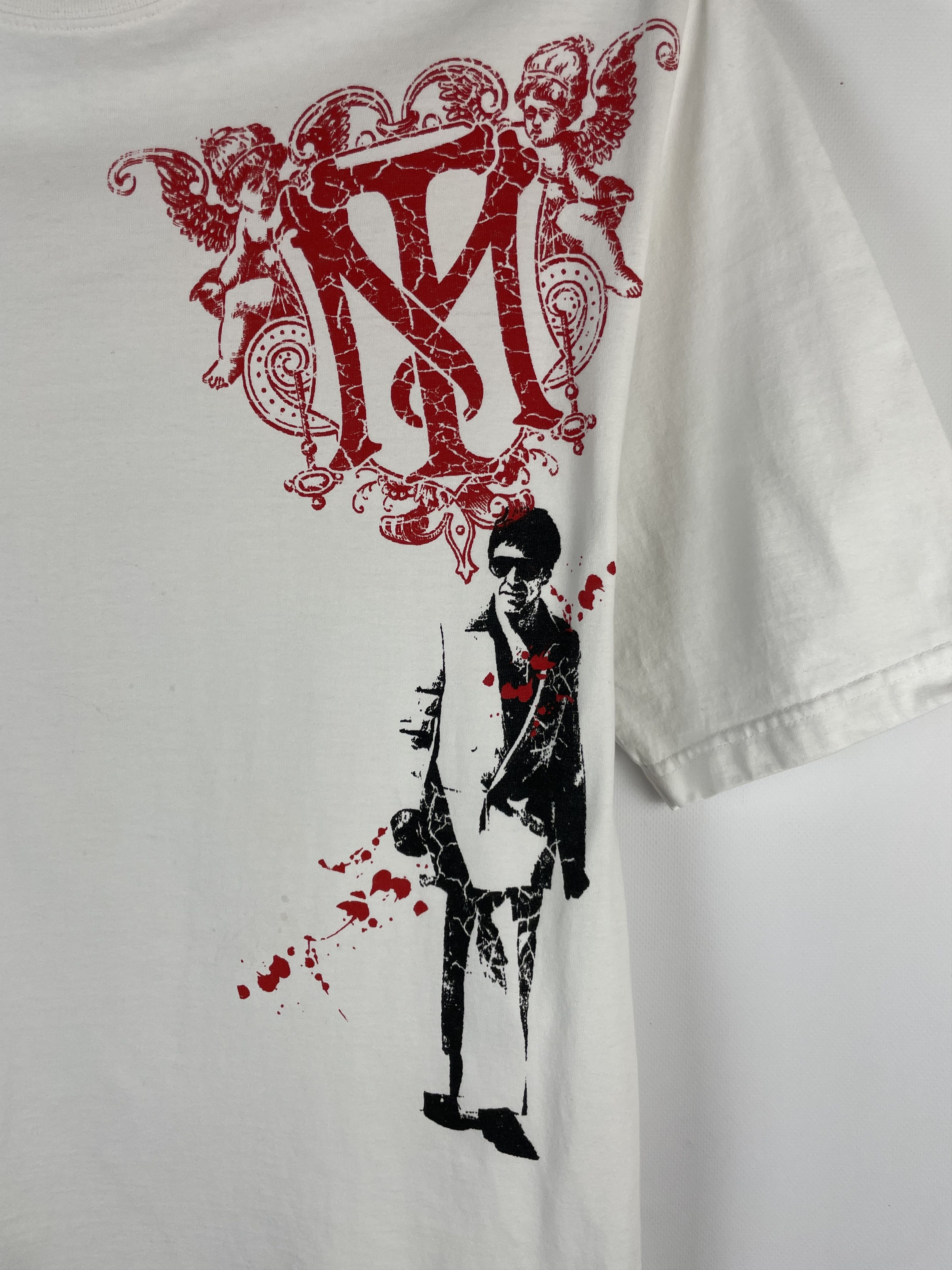 Vintage Vintage 90s Scarface Tee Size US XL / EU 56 / 4 - 4 Thumbnail