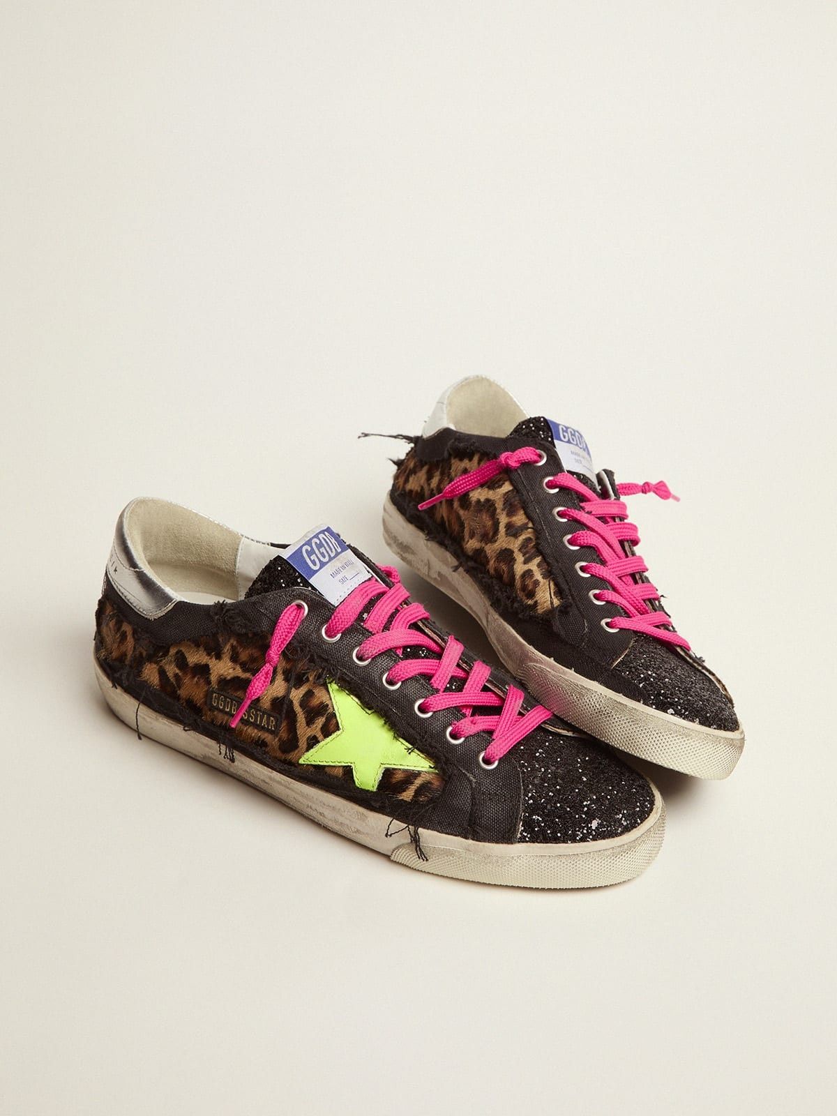 Golden Goose o1w1db10425 Super-Star Low-Top Sneakers in Multicolor Size US 10 / EU 43 - 2 Thumbnail
