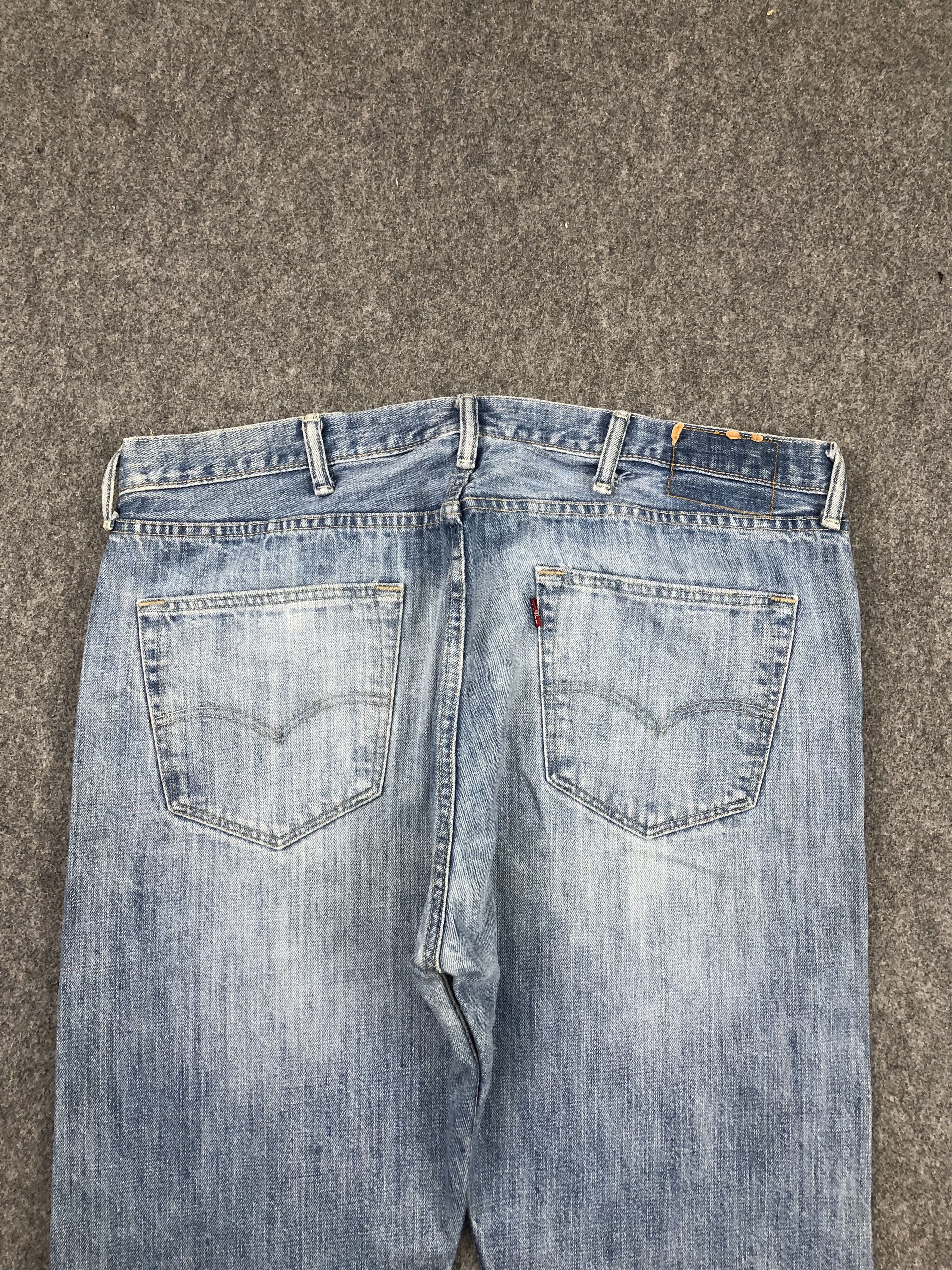 Levi's Vintage Levis 501 Faded Blue Jeans DPP0225 Size US 38 / EU 54 - 4 Thumbnail
