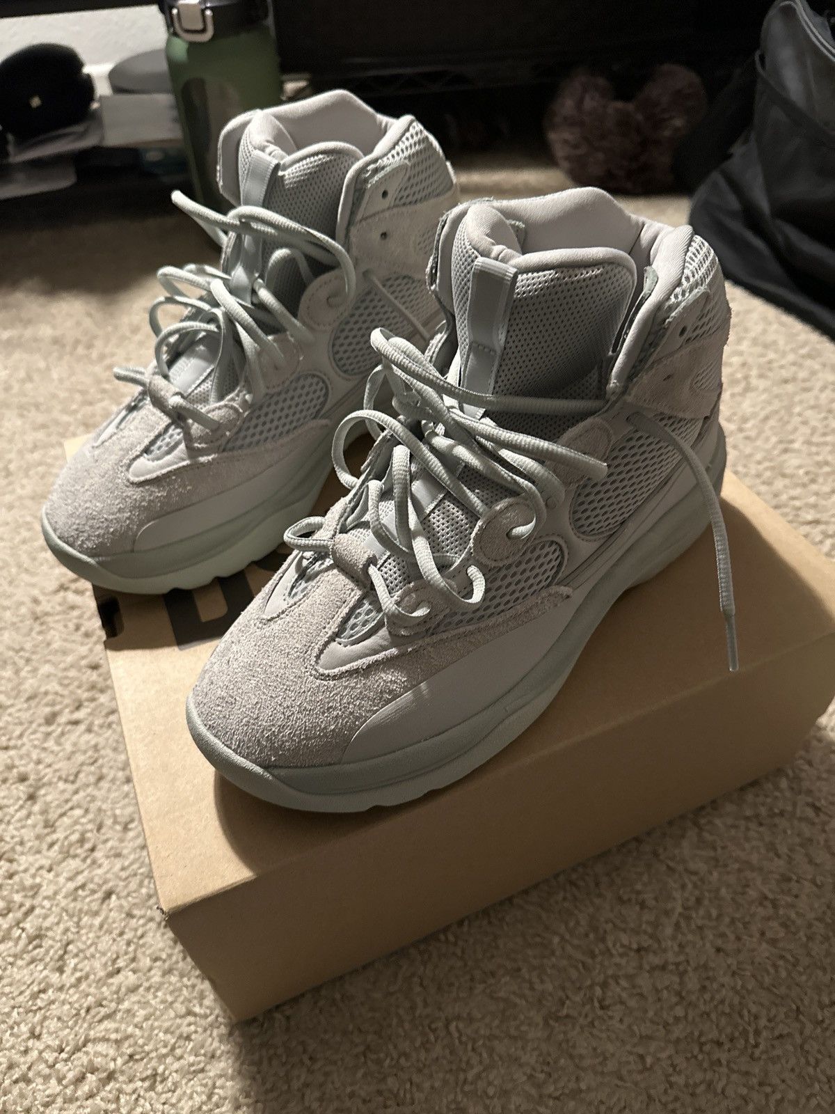 Adidas Yeezy dsrt boot salt | Grailed