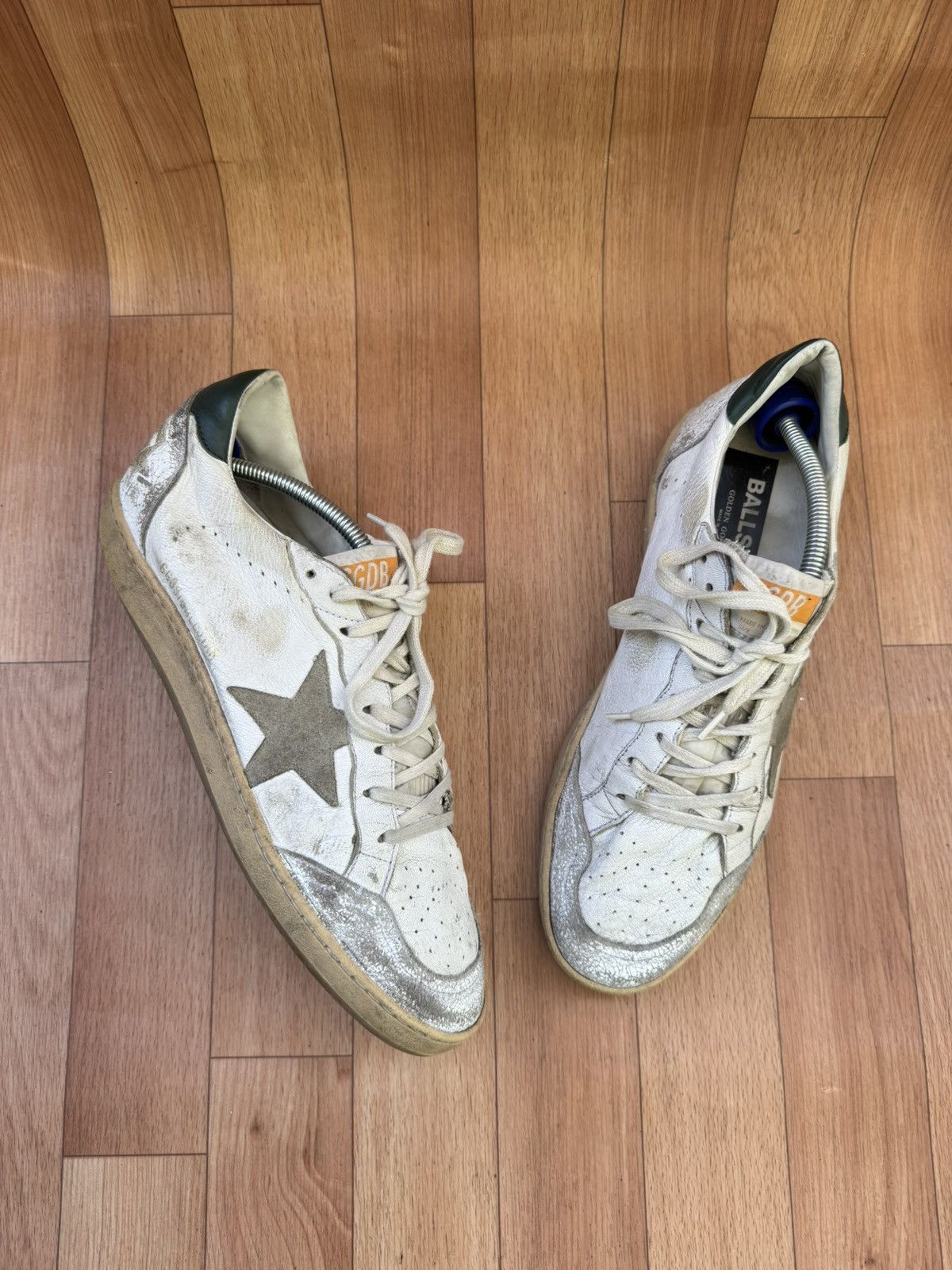Golden Goose Golden Goose Ballstar Sneakers Size US 11 / EU 44 - 10 Thumbnail