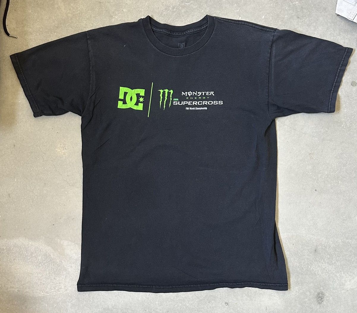 DC DC SHOES X MONSTER RACING TEE Size US M / EU 48-50 / 2 - 1 Thumbnail