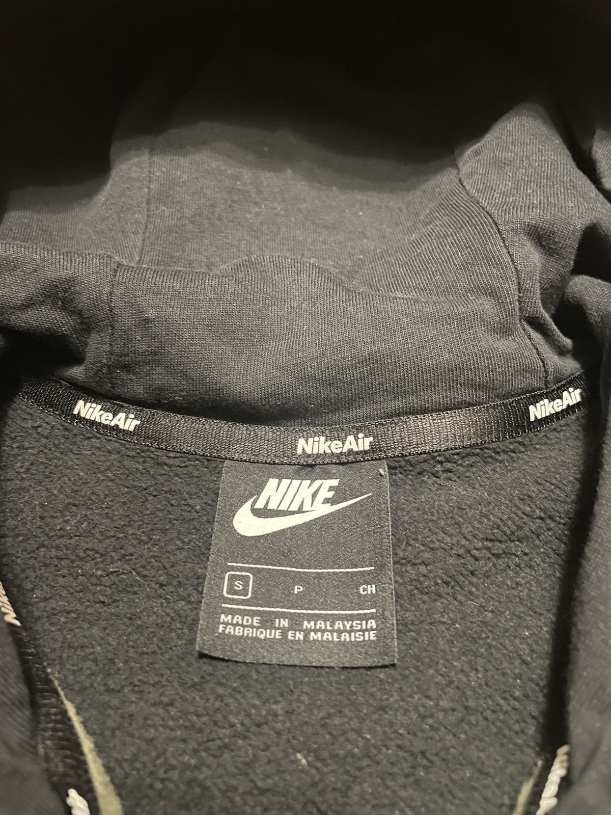 Nike × Vintage Vintage Nike Air Zip Up Hoodie - S size Size US S / EU 44-46 / 1 - 11 Thumbnail