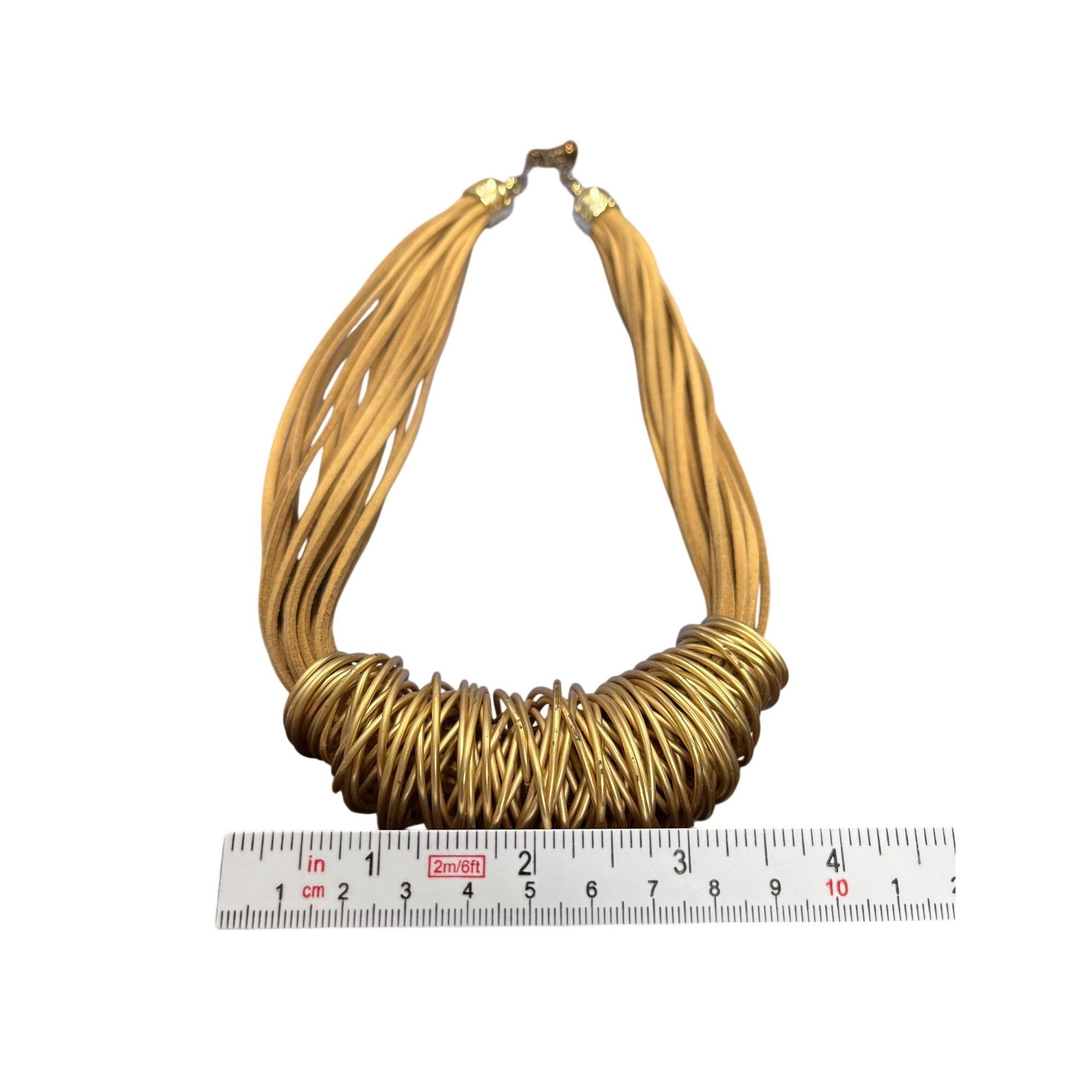 Other Artisan Unique handmade wms suede copper like layered chunky Size ONE SIZE - 10 Thumbnail