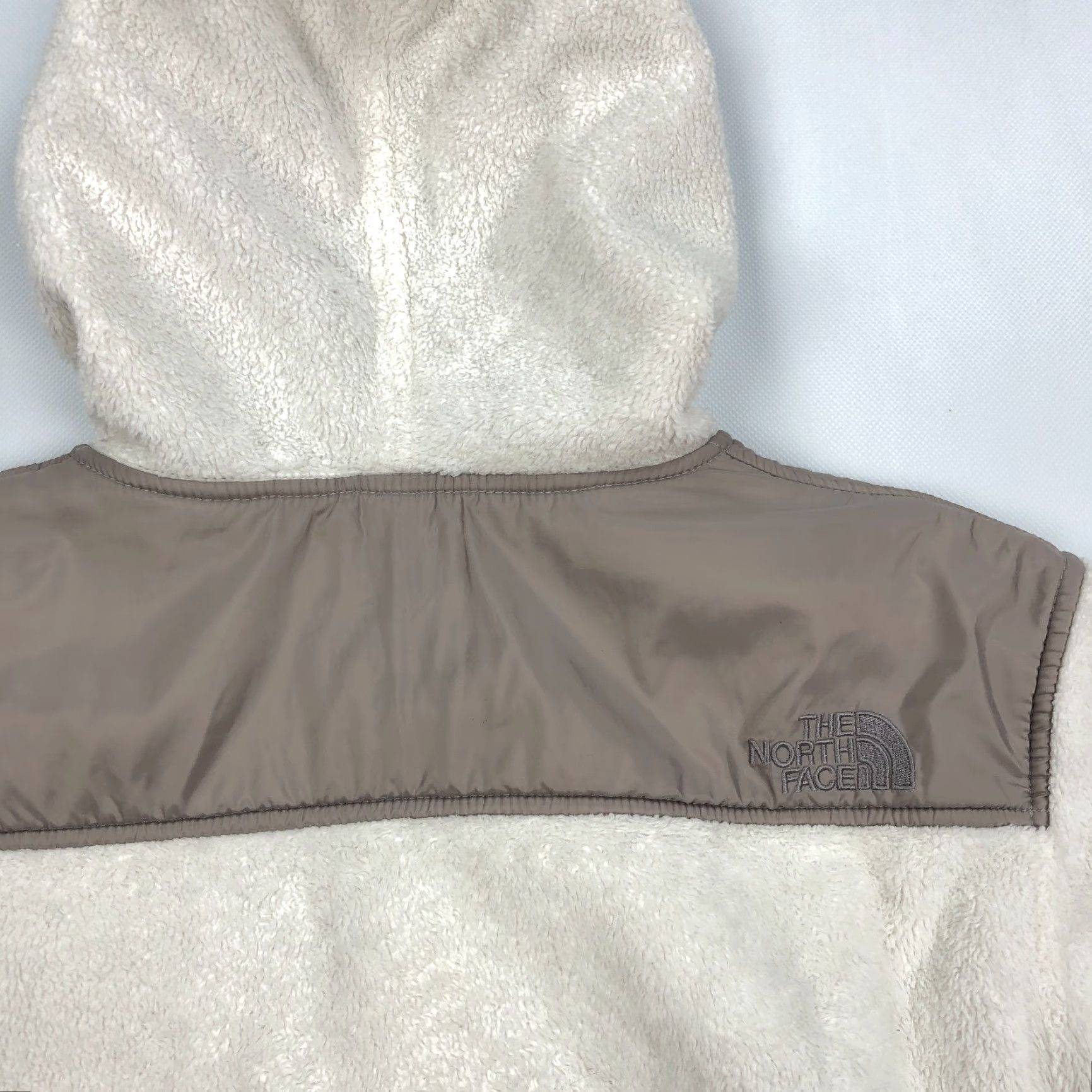 The North Face VINTAGE The North Face Fleece Jacket Womens L White Hooded Oso TNF Size L / US 10 / IT 46 - 7 Thumbnail