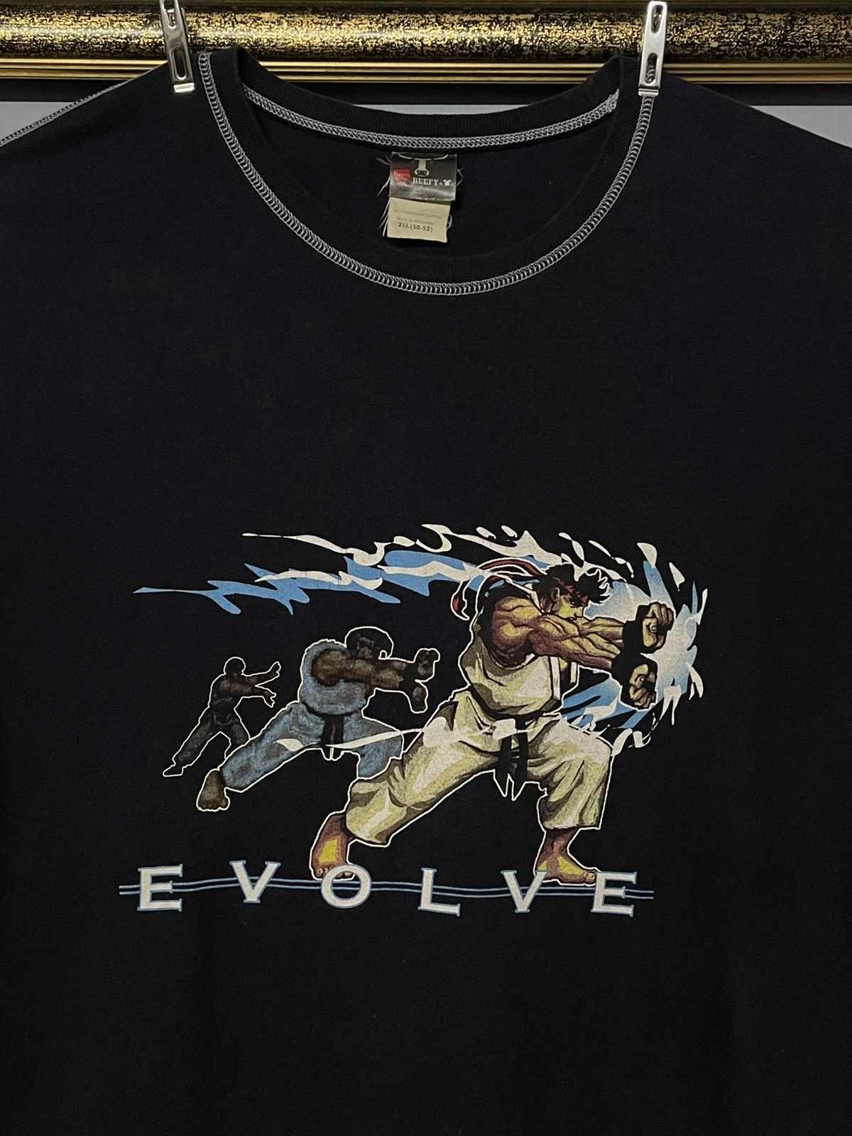 Vintage Vintage Super Street Fighter II Turbo Hd Remix Graphic Tee Size US XL / EU 56 / 4 - 3 Thumbnail