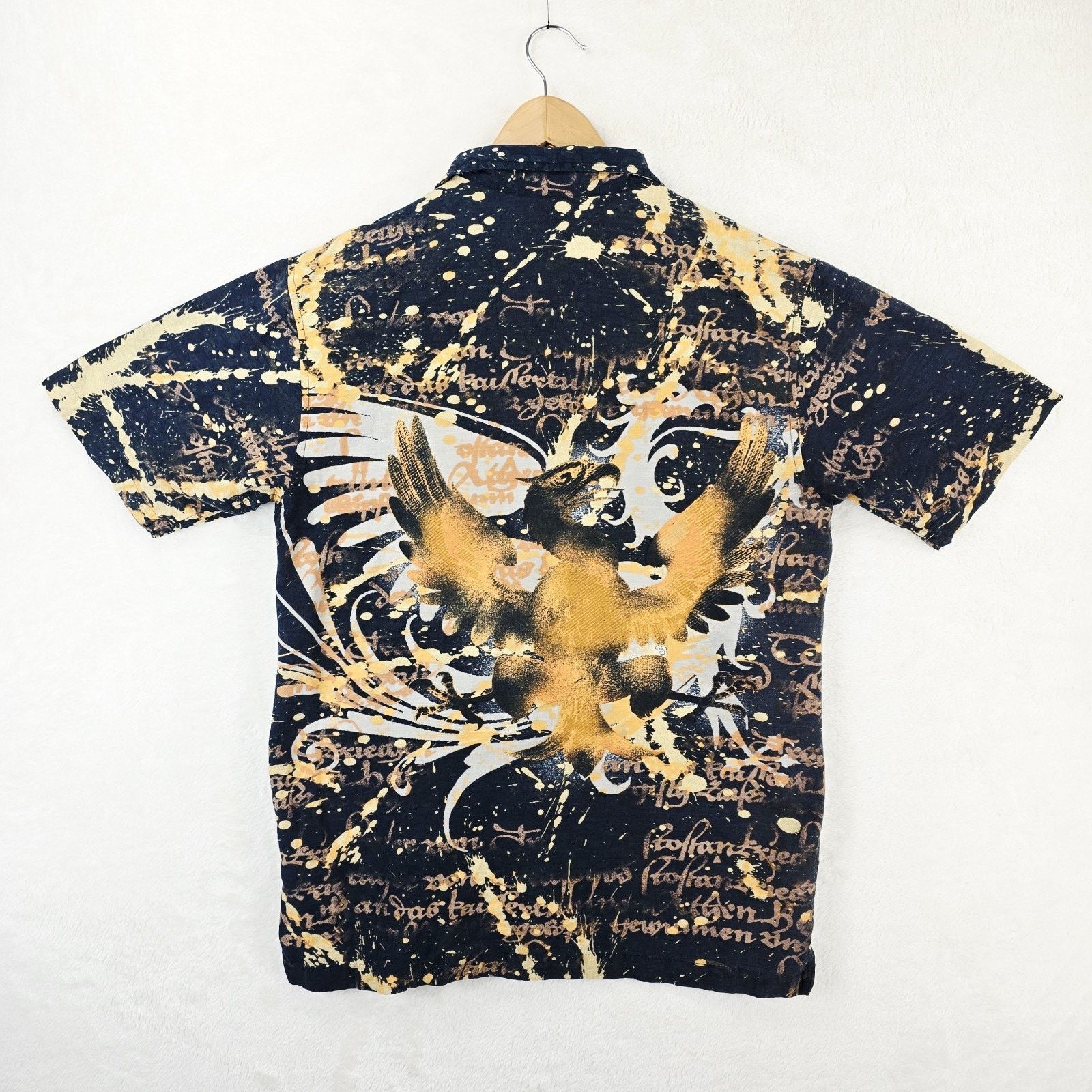 Other Vintage Utility Hawaiian Shirt Medium Abstract Eagle Y2K Size US M / EU 48-50 / 2 - 6 Thumbnail