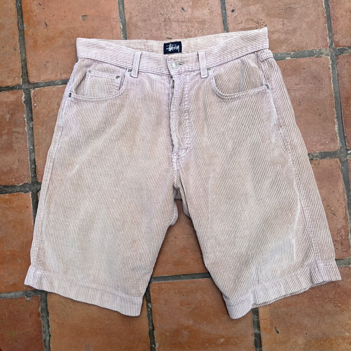 Stussy 90s Stussy Shorts Corduroy Size US 31 - 2 Thumbnail