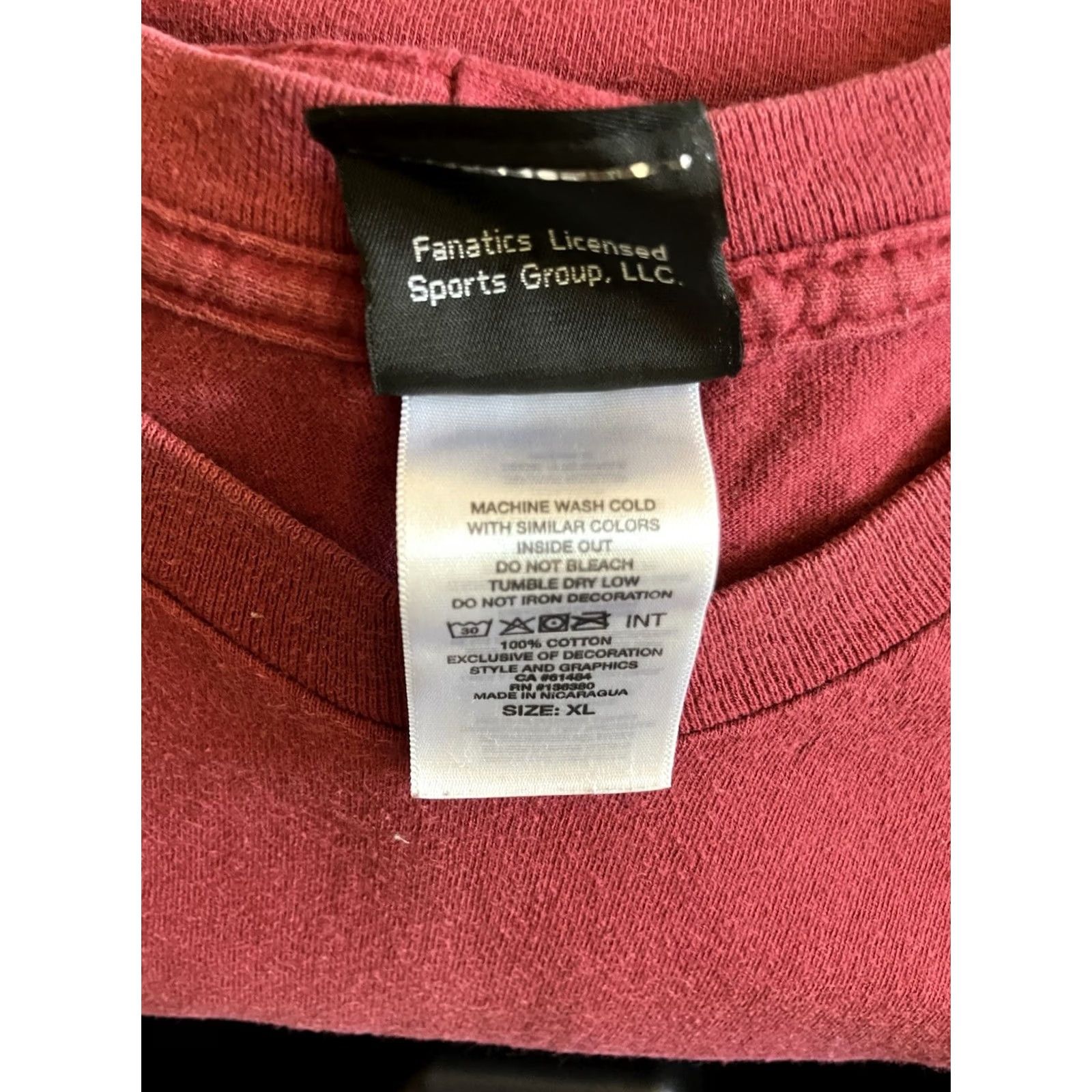 Harley Davidson Harley Davidson T Shirt Mens XL Pocket Tee Charlotte NC Maroon Red Size US XL / EU 56 / 4 - 7 Thumbnail