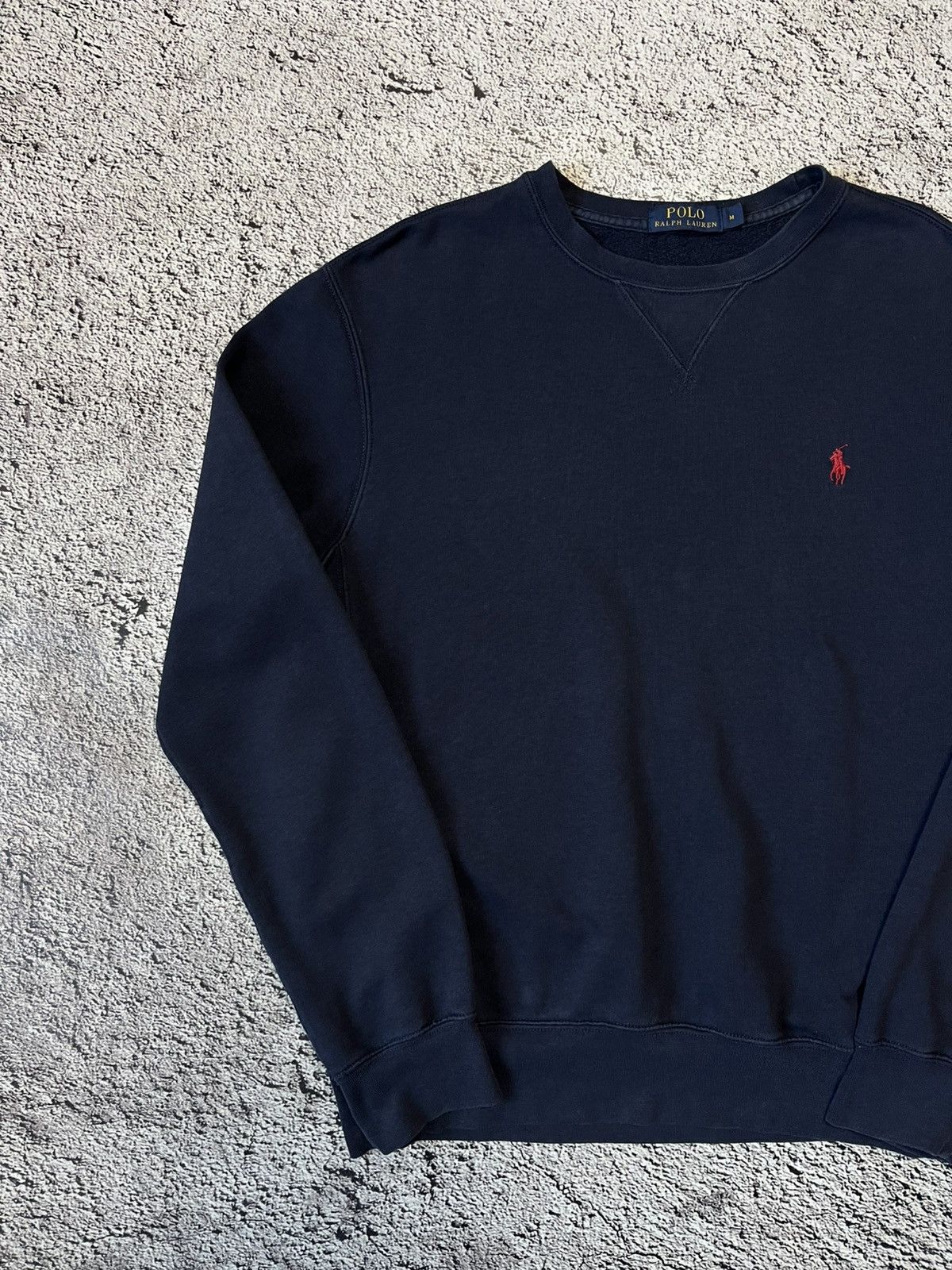 Polo Ralph Lauren POLO RALPH LAUREN Crewneck Sweatshirt Navy Blue Men’s Size M Size US M / EU 48-50 / 2 - 5 Thumbnail