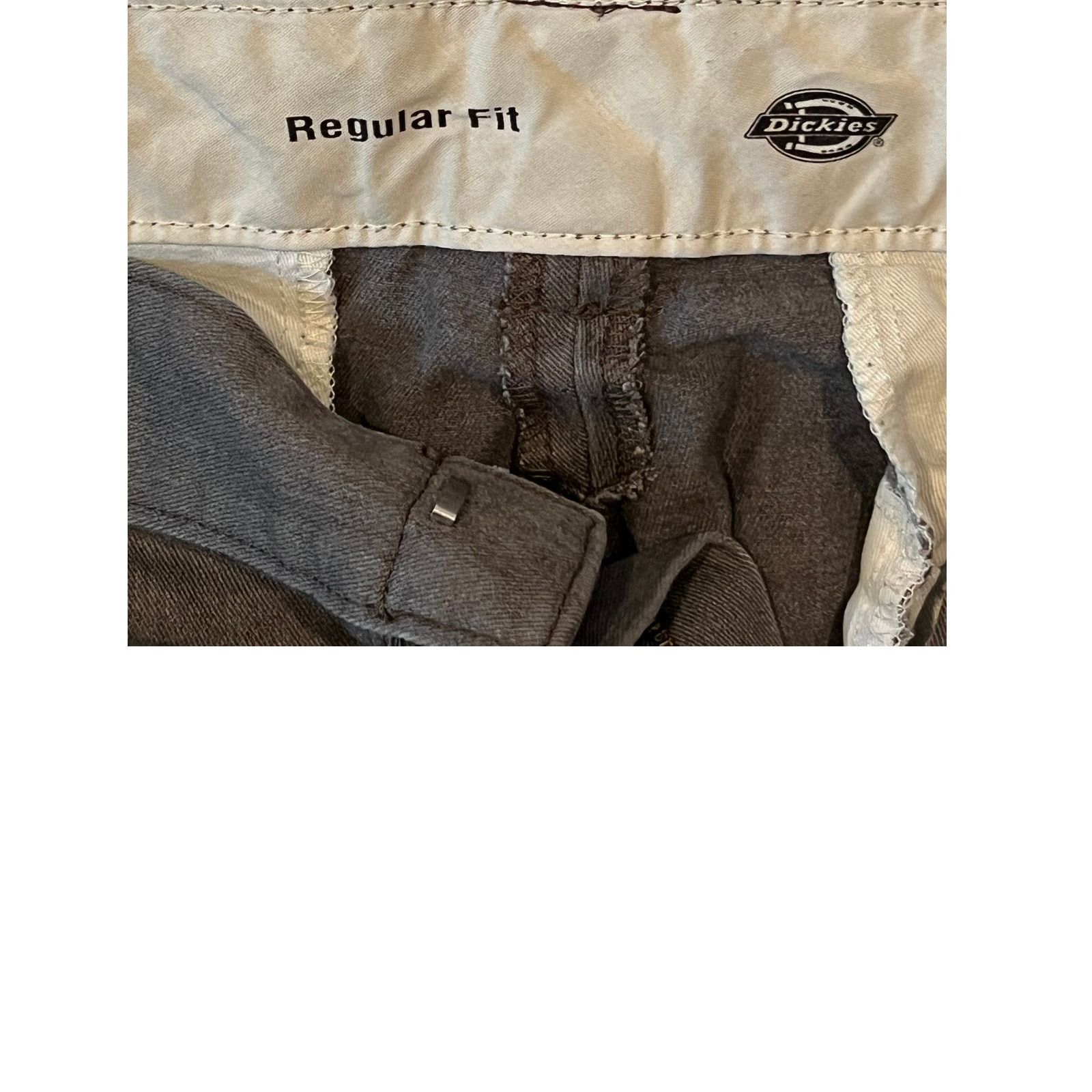 Dickies Dickies Regular Fit Gray Chino Work pants Mens 36x30 Size US 36 / EU 52 - 3 Thumbnail