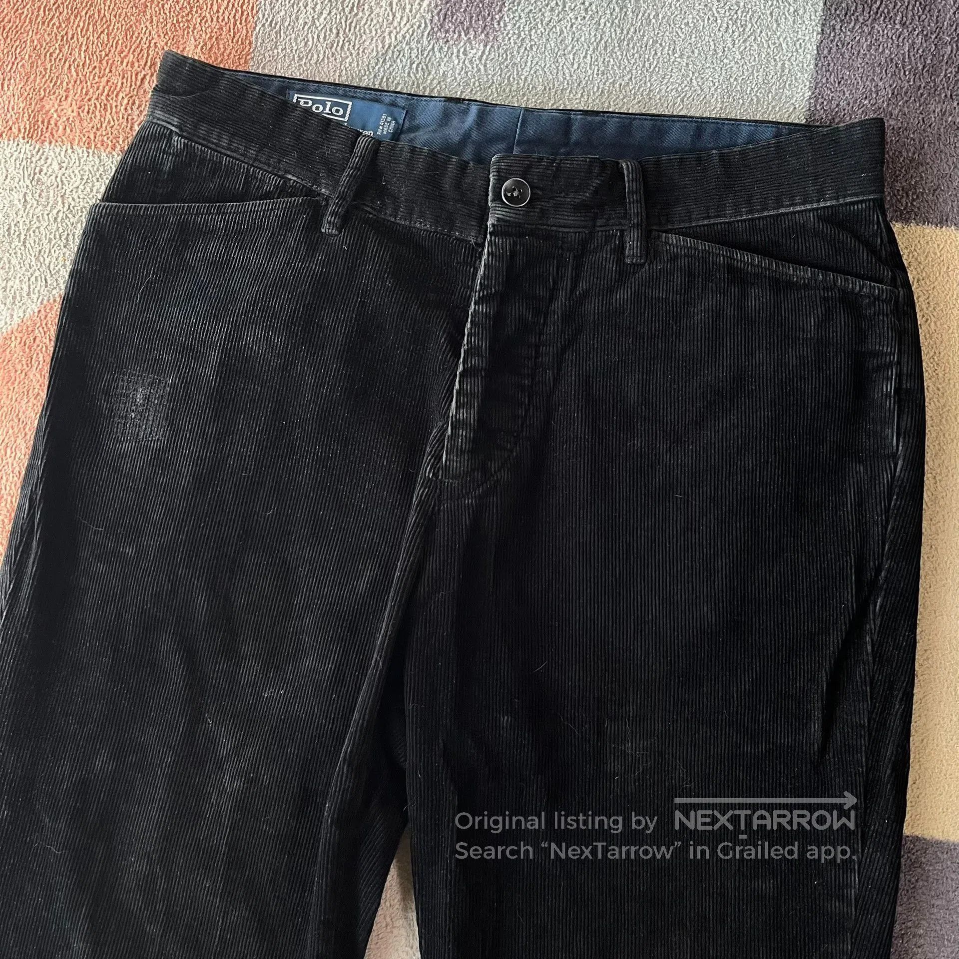 Polo Ralph Lauren Ralph Lauren Patched Distressed Corduroy Pants. Size US 30 / EU 46 - 4 Thumbnail