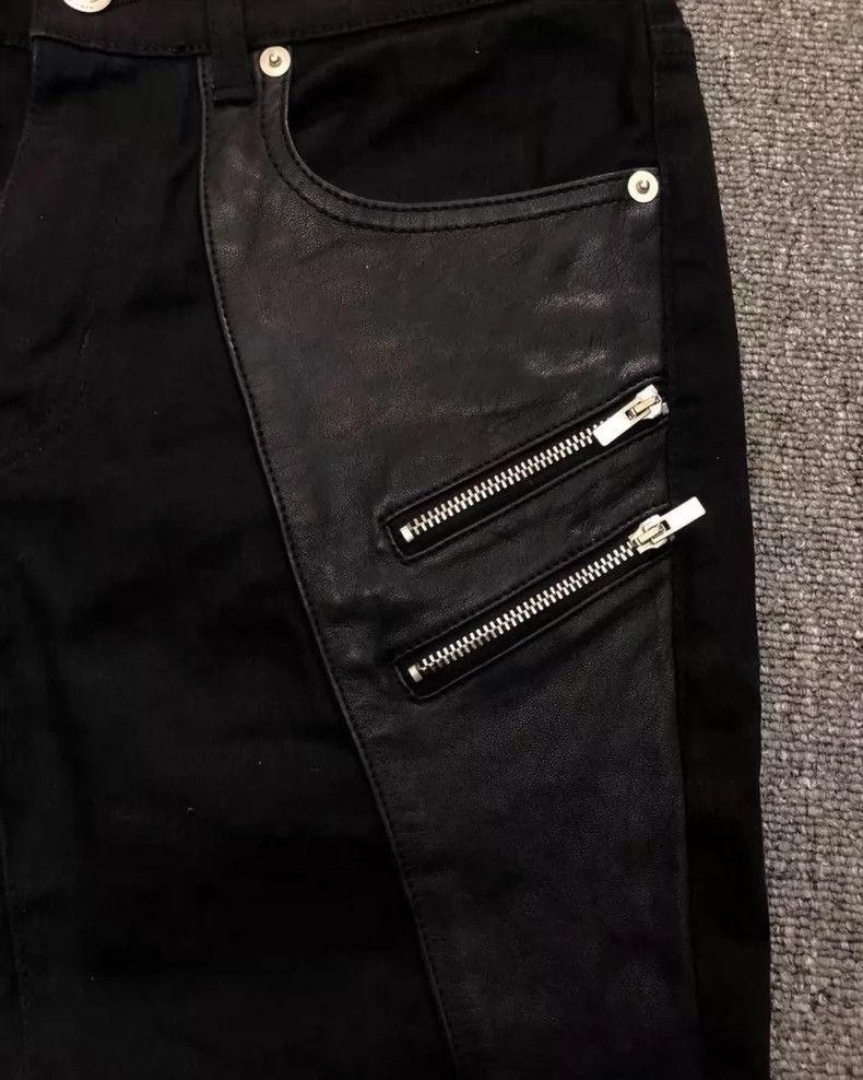 Saint Laurent Paris saint laurent five-zip black denim pants-2507 Size US 29 - 2 Thumbnail