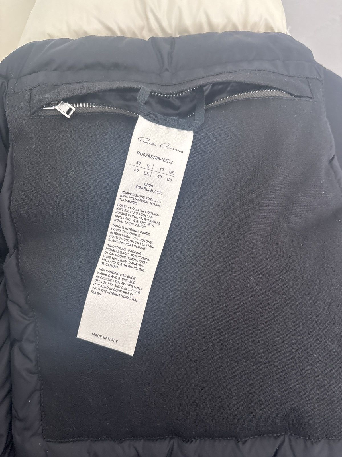 Rick Owens Rick Owens 2021 Gethsemane Puffer Size US M / EU 48-50 / 2 - 5 Thumbnail
