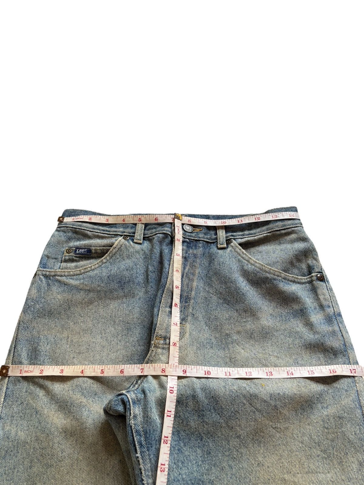 Lee SALES🔥Vintage Lee Rusty Mud Wash Distressed Loose Jeans Size US 29 - 12 Thumbnail