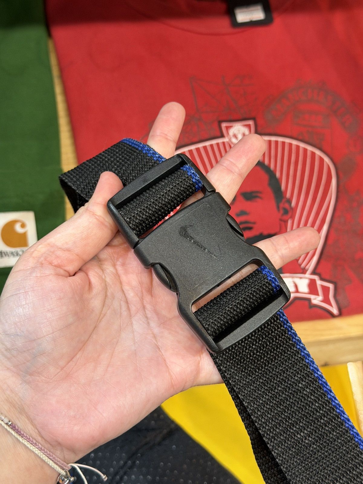 Nike Vintage Nike Swoosh 90's Belt Bag Size ONE SIZE - 4 Thumbnail