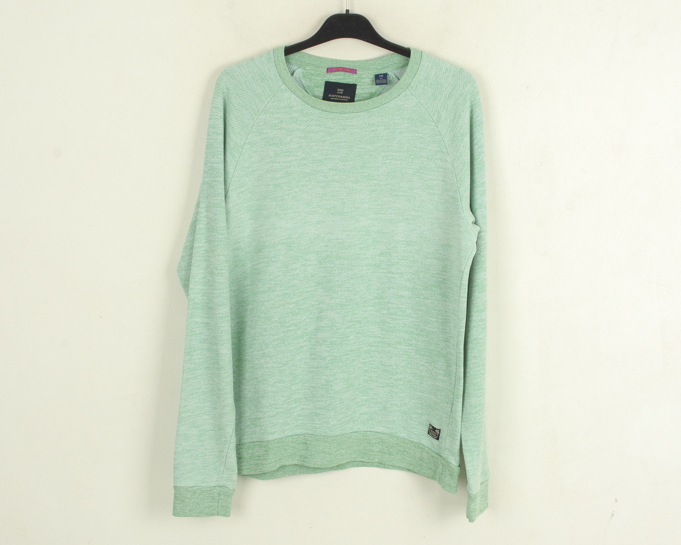 Scotch & Soda Men M Jumper Pullover Sweater Green Sweatshirt Size US M / EU 48-50 / 2 - 1 Thumbnail