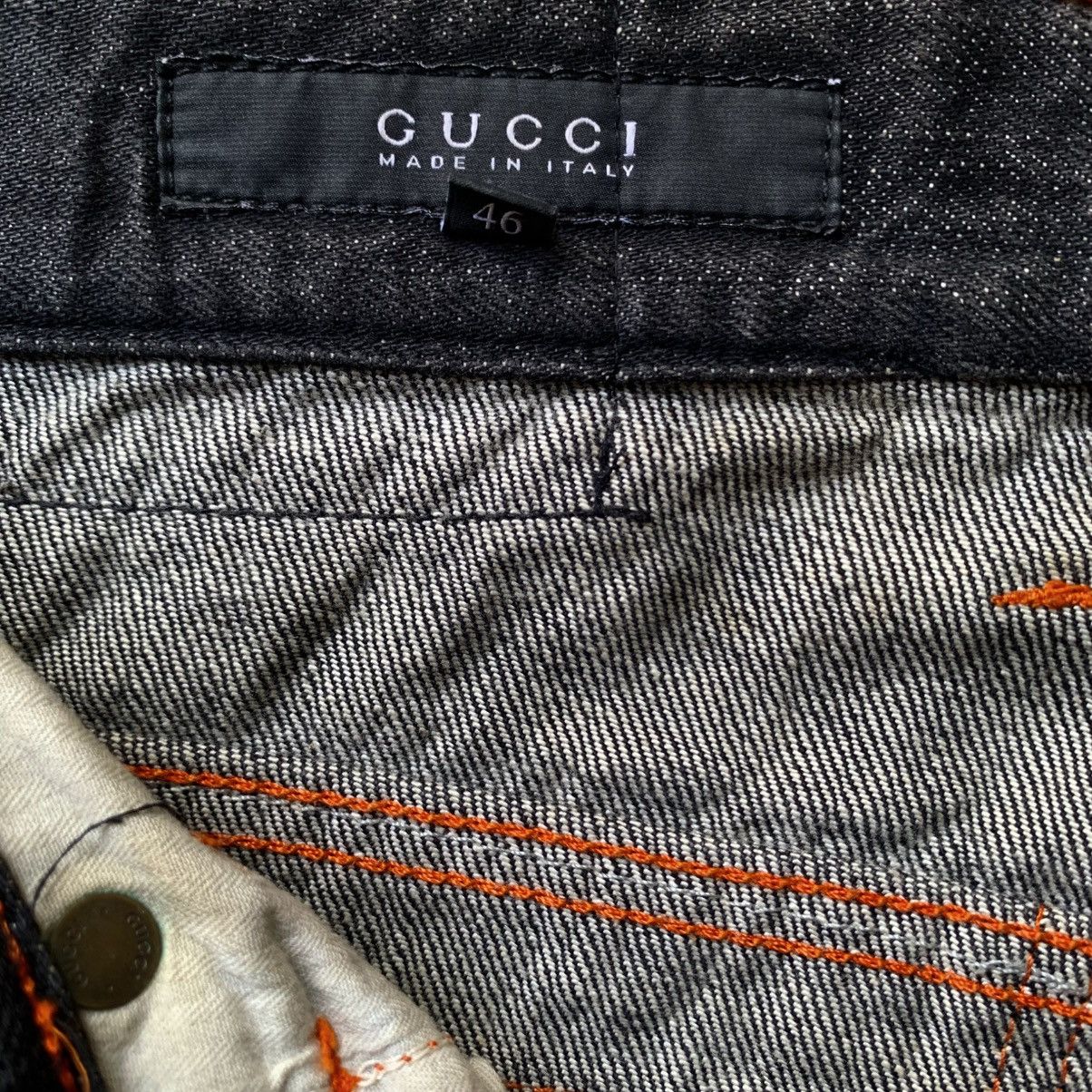 Gucci Gucci jeans with zippered pockets on the back Size US 29 - 16 Thumbnail
