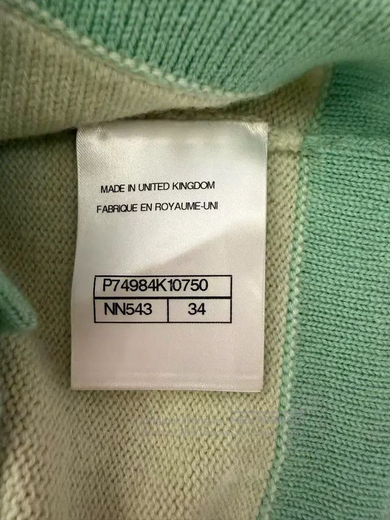 Chanel Chanel 23s mint green knitted hanging neck strap sleeve su Size XXS / US 00 / IT 34 - 4 Thumbnail