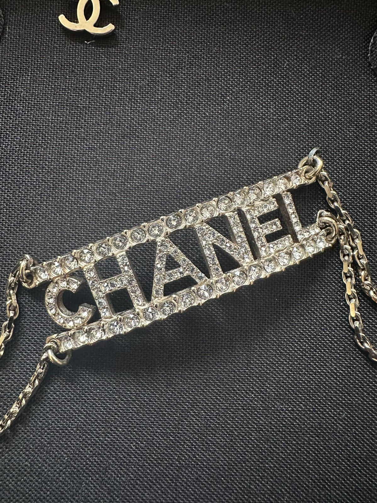 Chanel Chanel 22S rhinestone Choker/necklace Size ONE SIZE - 4 Thumbnail