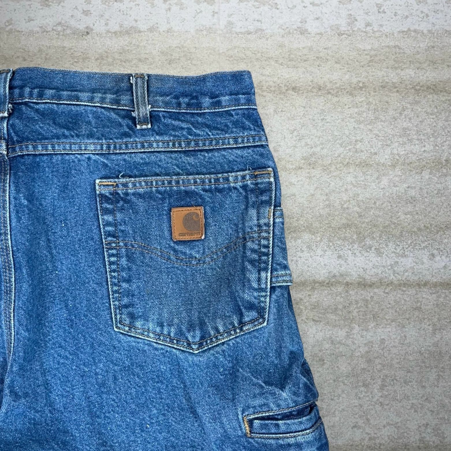 Carhartt Vintage Y2K Carhartt Jeans 38x36 Relaxed Fit Medium Wash Size US 38 / EU 54 - 3 Thumbnail