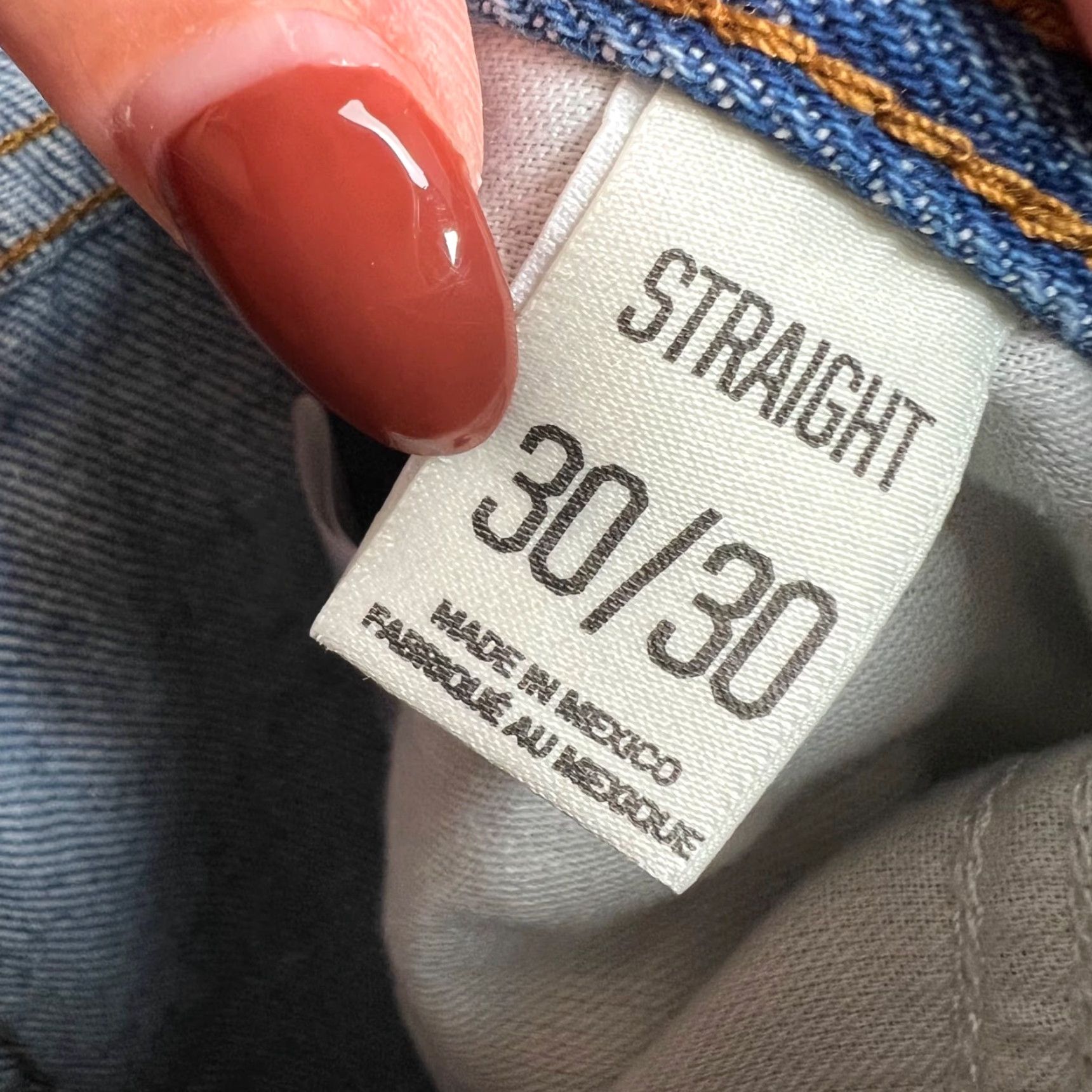 Bdg BDG Jeans Mens 30 Straight Light Wash Denim 100% Cotton Zip Mid Rise 32 Inseam Blue 5-Pocket Size US 30 / EU 46 - 4 Thumbnail