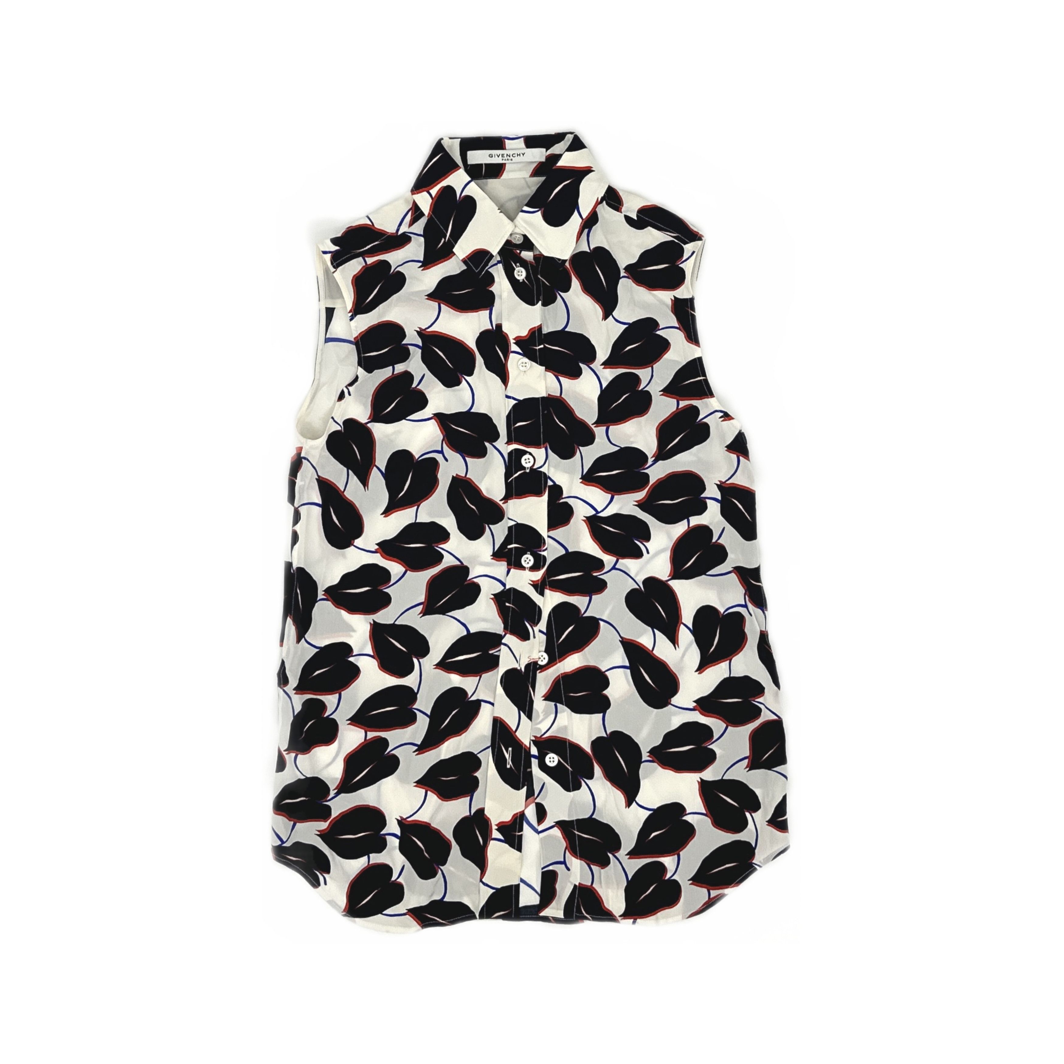 Givenchy Givenchy Leaf Print Button Up Shirt Size 34 Size XS / US 0-2 / IT 36-38 - 1 Thumbnail