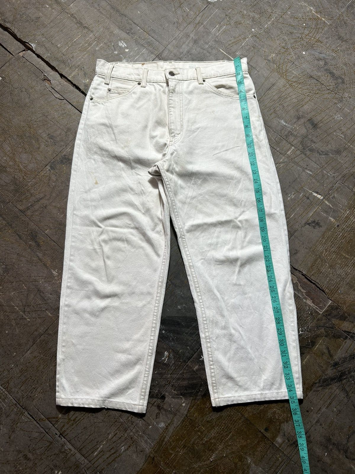 Levi's × Vintage Vintage Levi’s 550 Orange Tab Denim Jeans Size US 33 - 18 Thumbnail