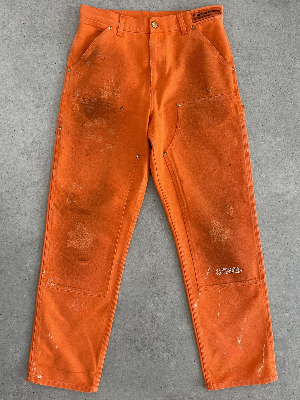 Carhartt × Heron Preston Heron Preston x Carhartt double knee pant