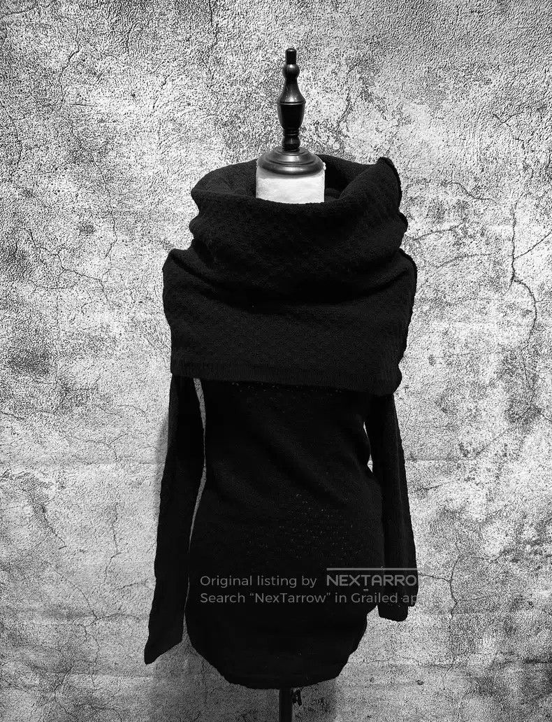 Comme des Garcons Comme Des Garcons Knitted Scarf Top Size S / US 4 / IT 40 - 2 Thumbnail