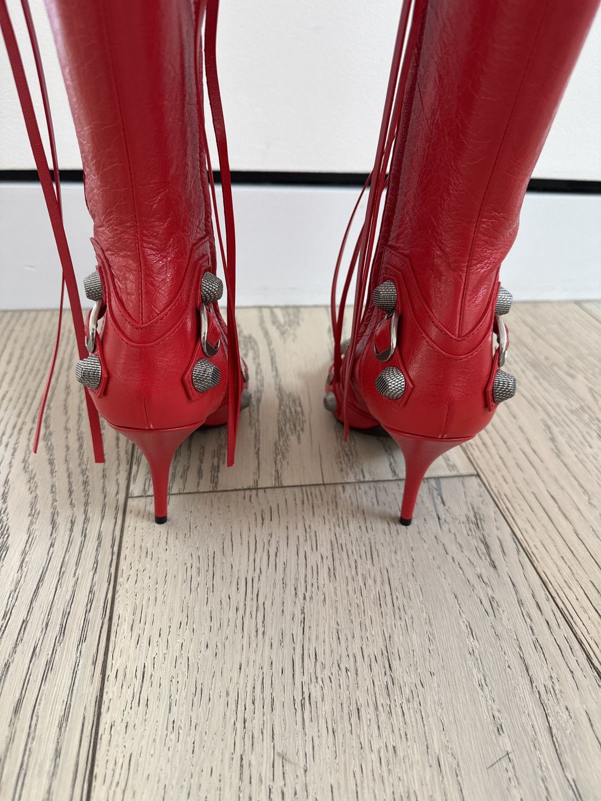 Balenciaga Balenciaga Cagole knee high boots Size US 10 / IT 40 - 6 Thumbnail